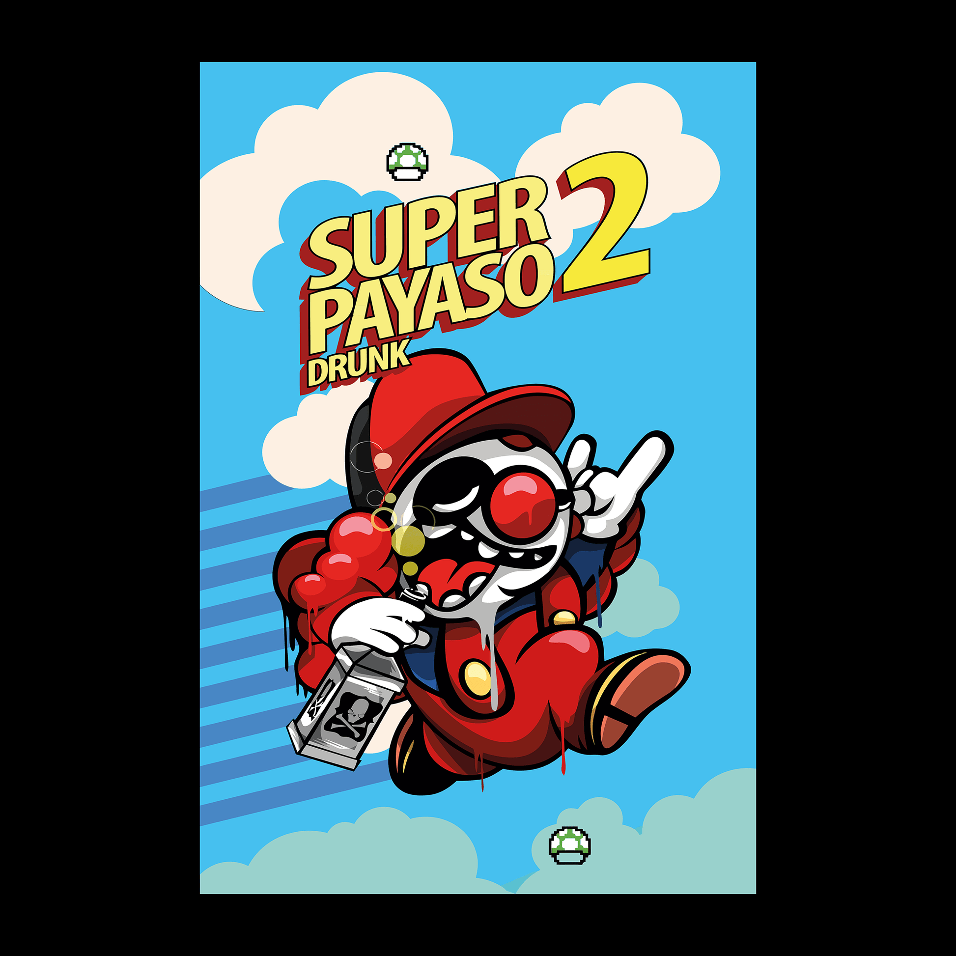 Super Mario Game Mousepad RG61 - Mousepad Warehouse