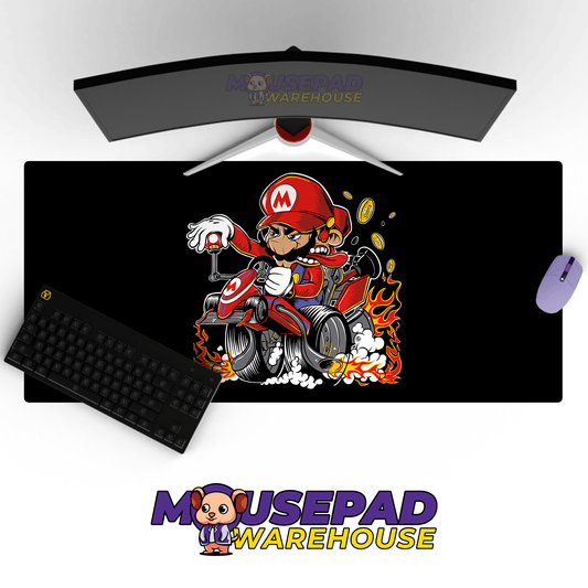 Super Mario Game Mousepad RG64 - Mousepad Warehouse