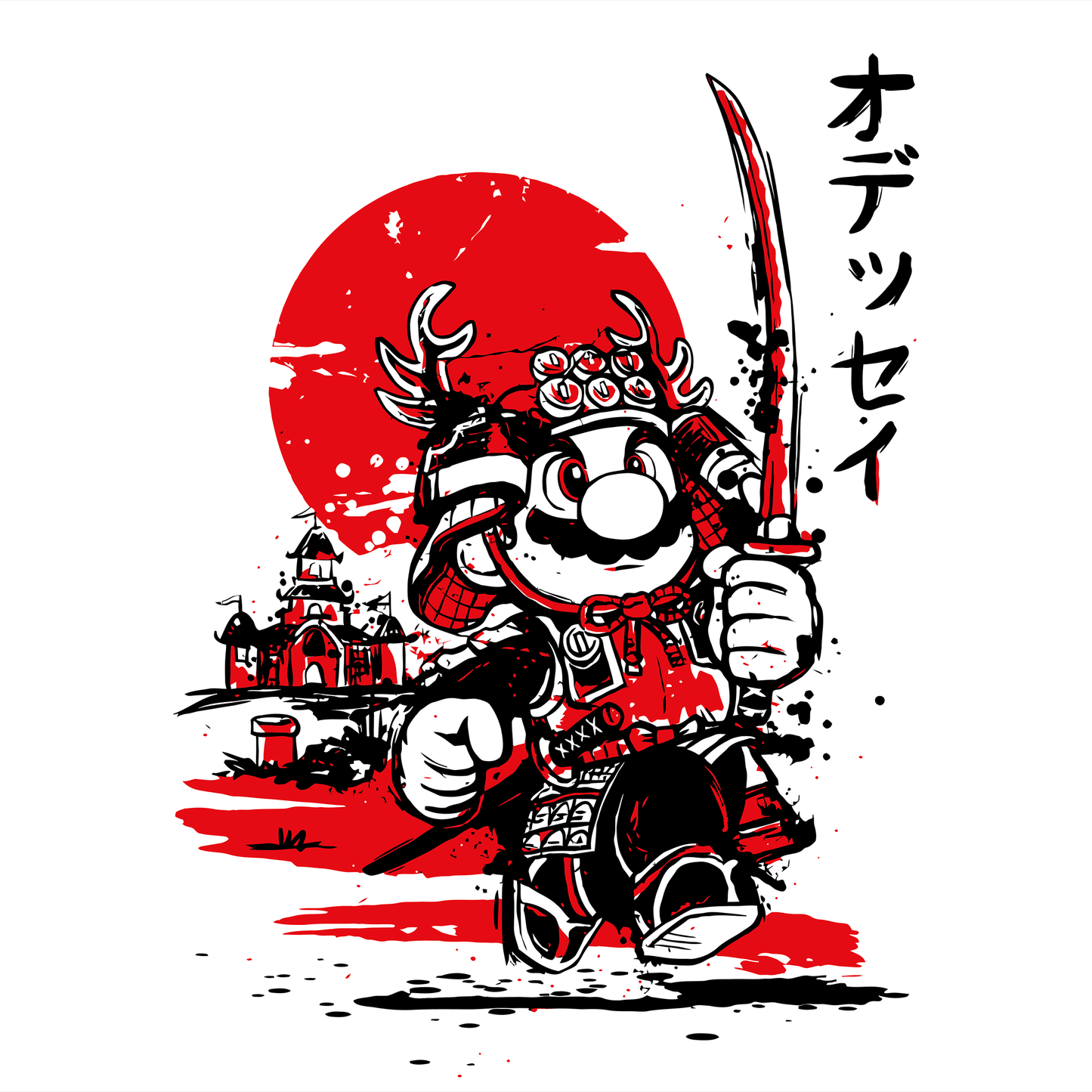 Super Mario Game Mousepad RG65 - Mousepad Warehouse