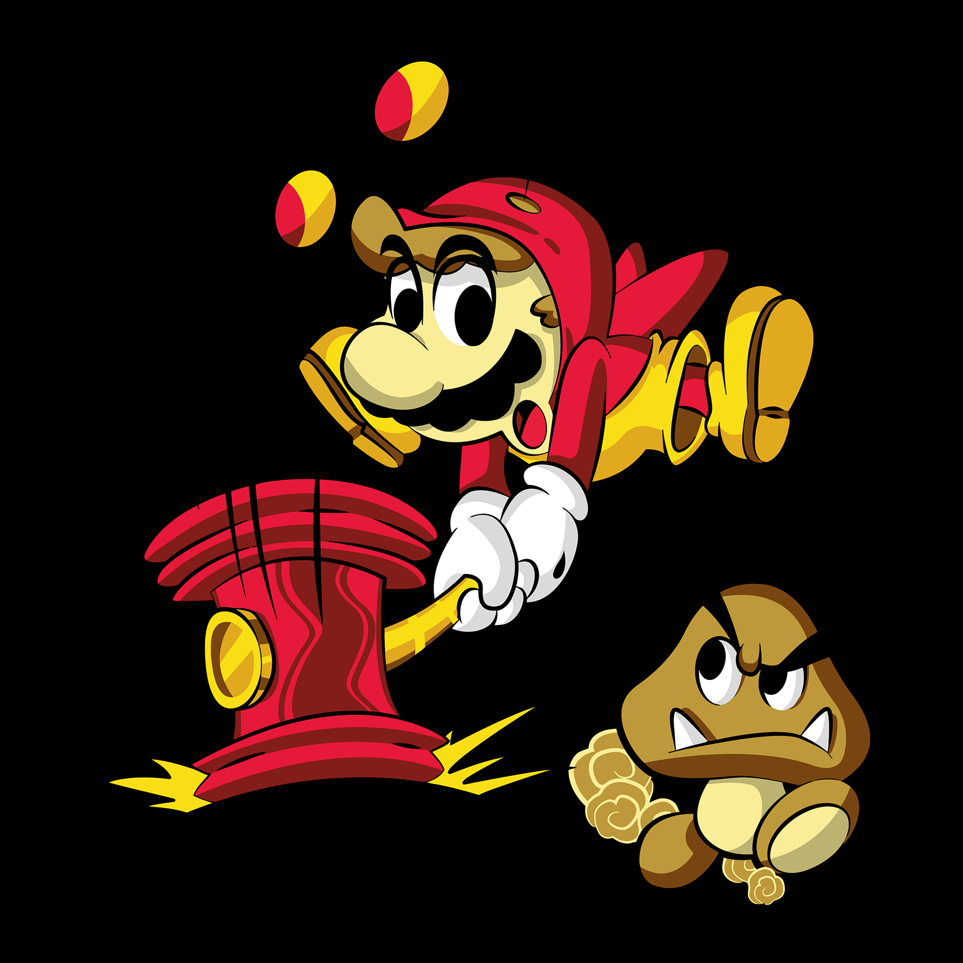 Super Mario Game Mousepad RG70 - Mousepad Warehouse