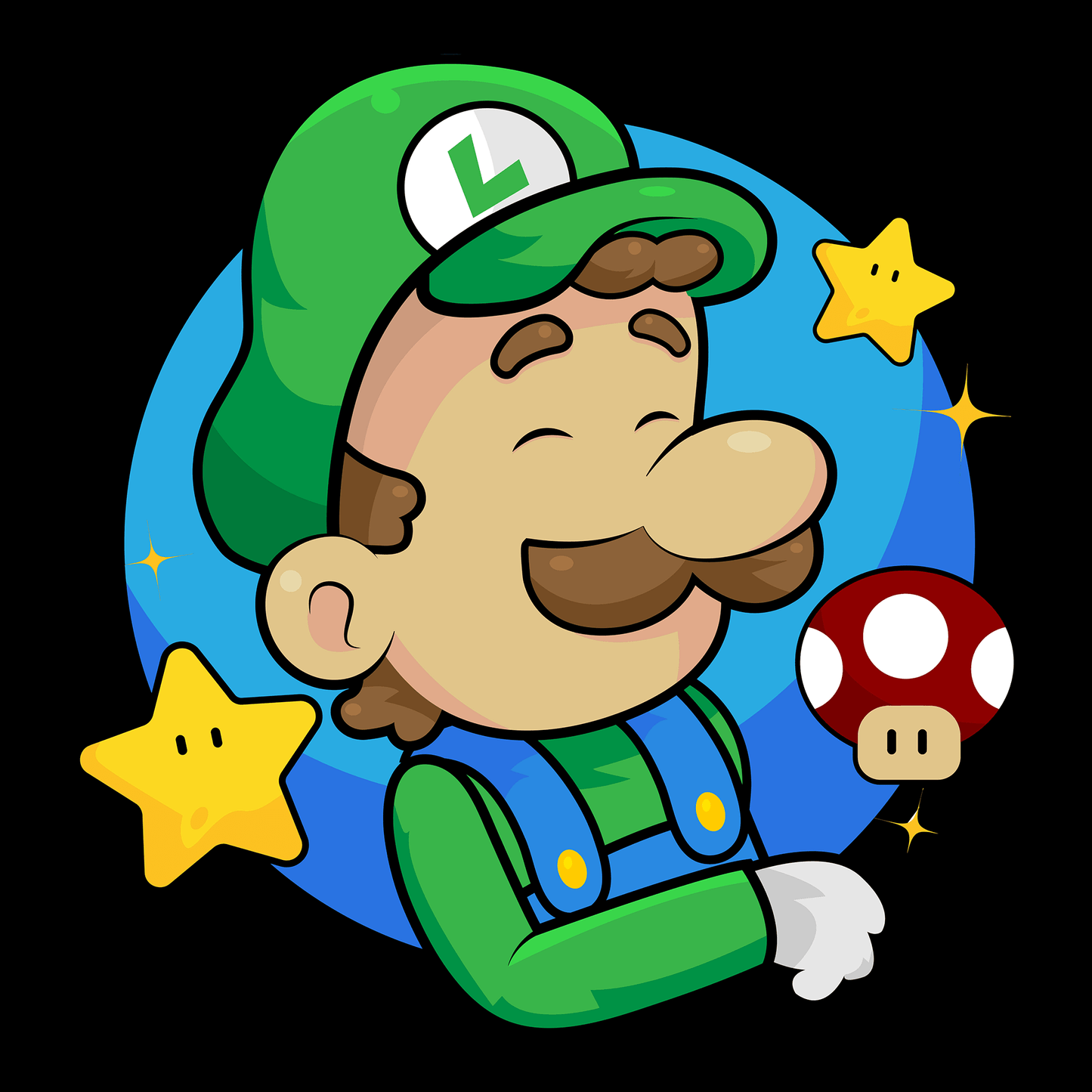 Super Mario Game Mousepad RG74 - Mousepad Warehouse