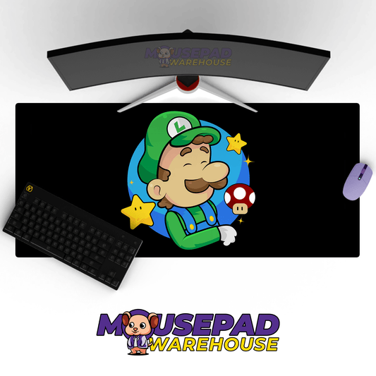 Super Mario Game Mousepad RG74 - Mousepad Warehouse