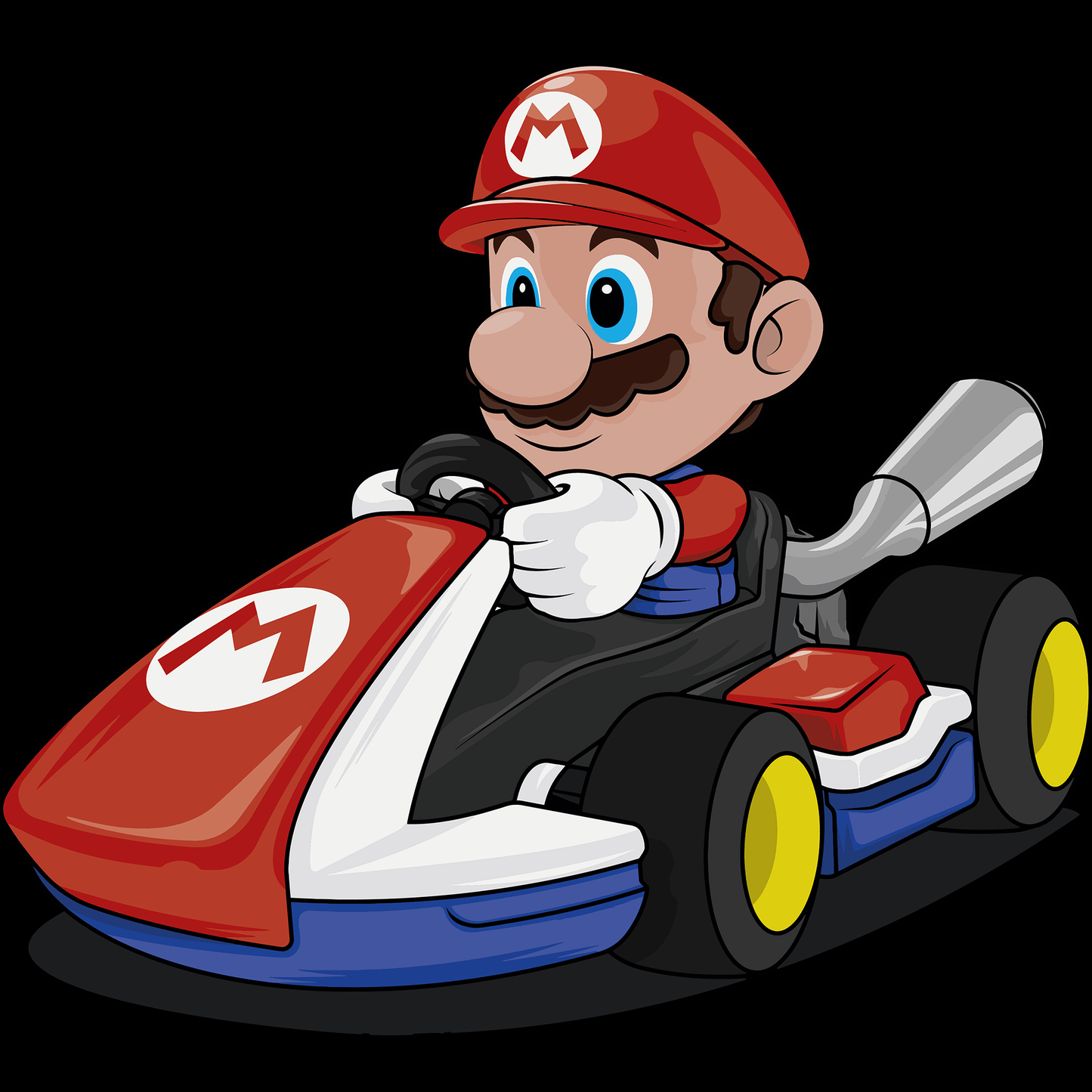 Super Mario Game Mousepad RG75 - Mousepad Warehouse