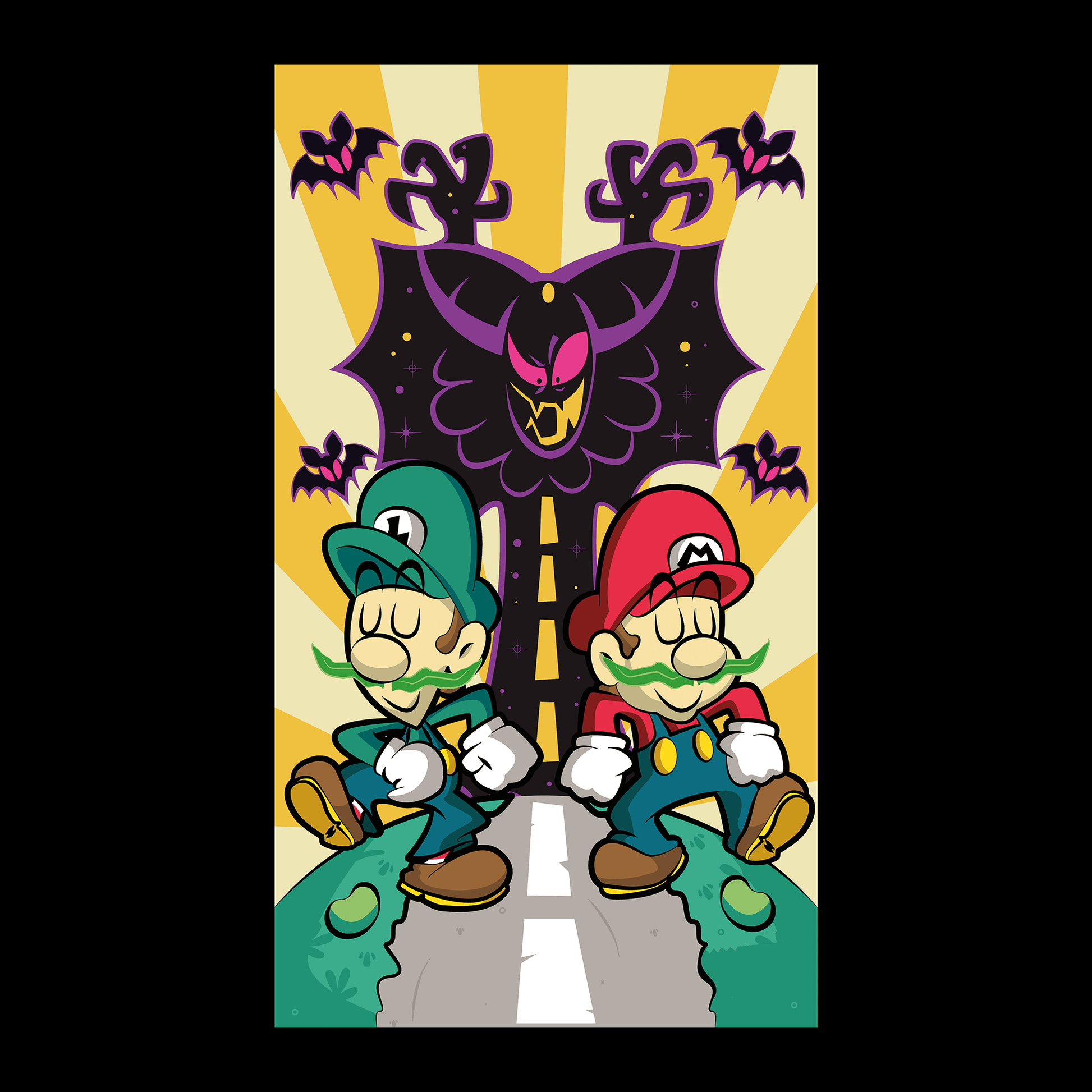 Super Mario Game Mousepad RG78 - Mousepad Warehouse