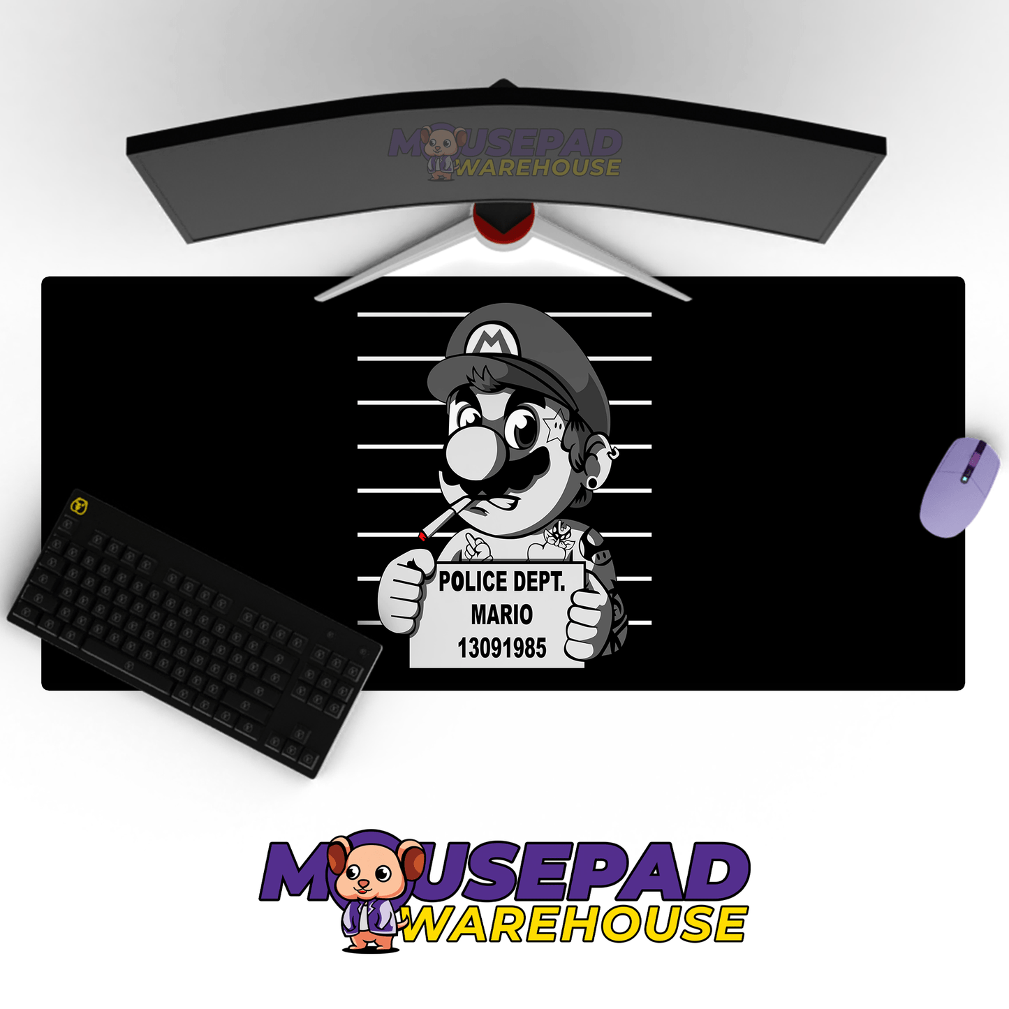 Super Mario Game Mousepad SM1002 - Mousepad Warehouse