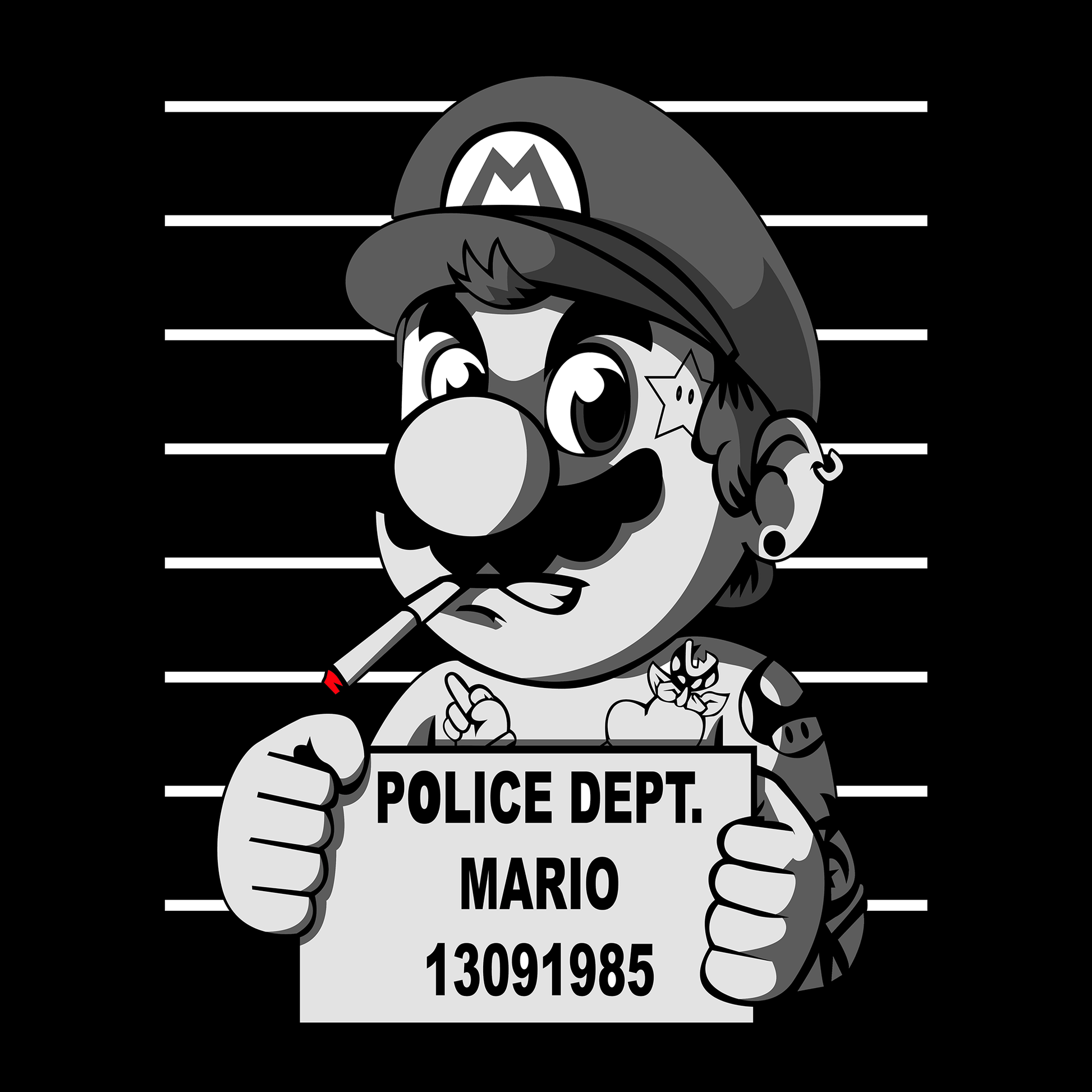 Super Mario Game Mousepad SM1002 - Mousepad Warehouse