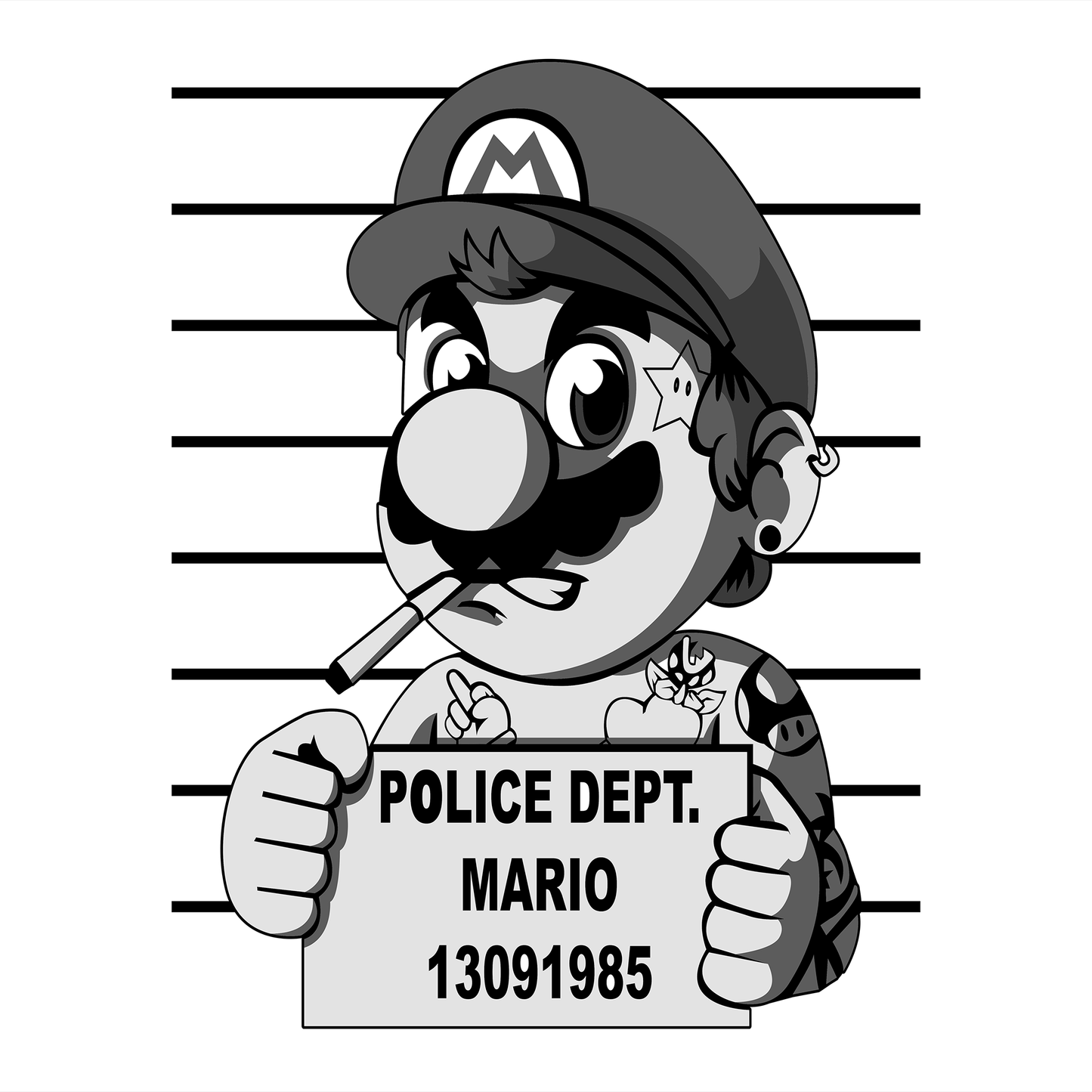 Super Mario Game Mousepad SM1003 - Mousepad Warehouse