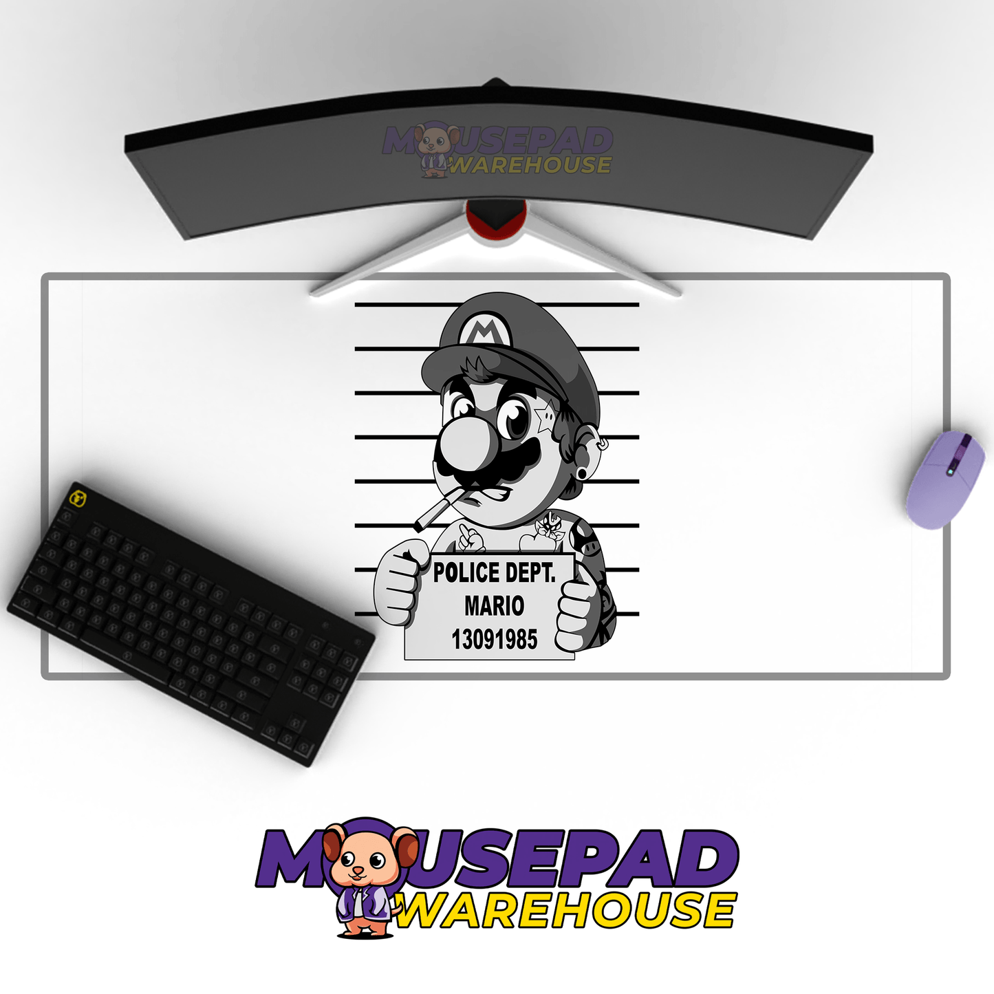 Super Mario Game Mousepad SM1003 - Mousepad Warehouse