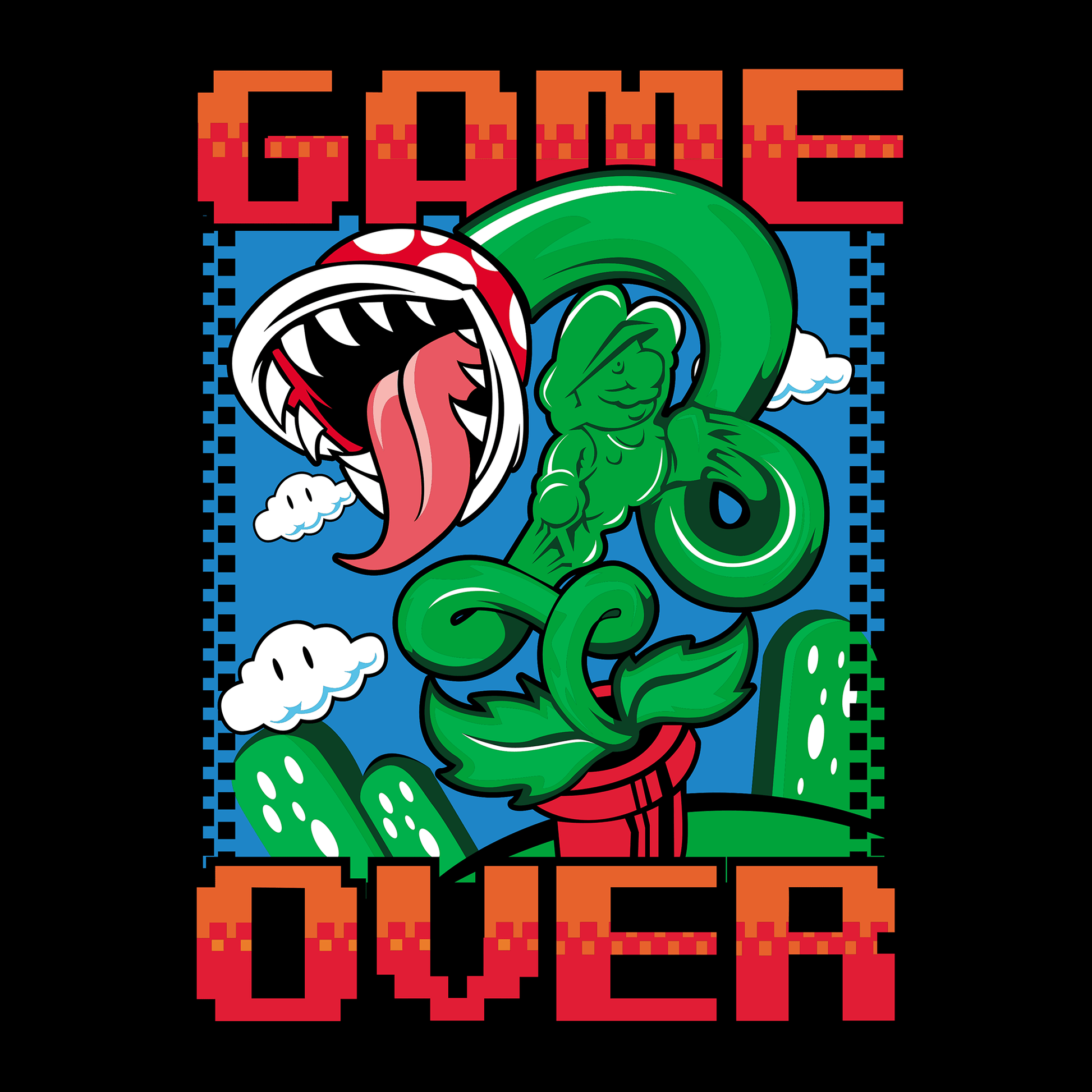 Super Mario Game Mousepad SM1009 - Mousepad Warehouse