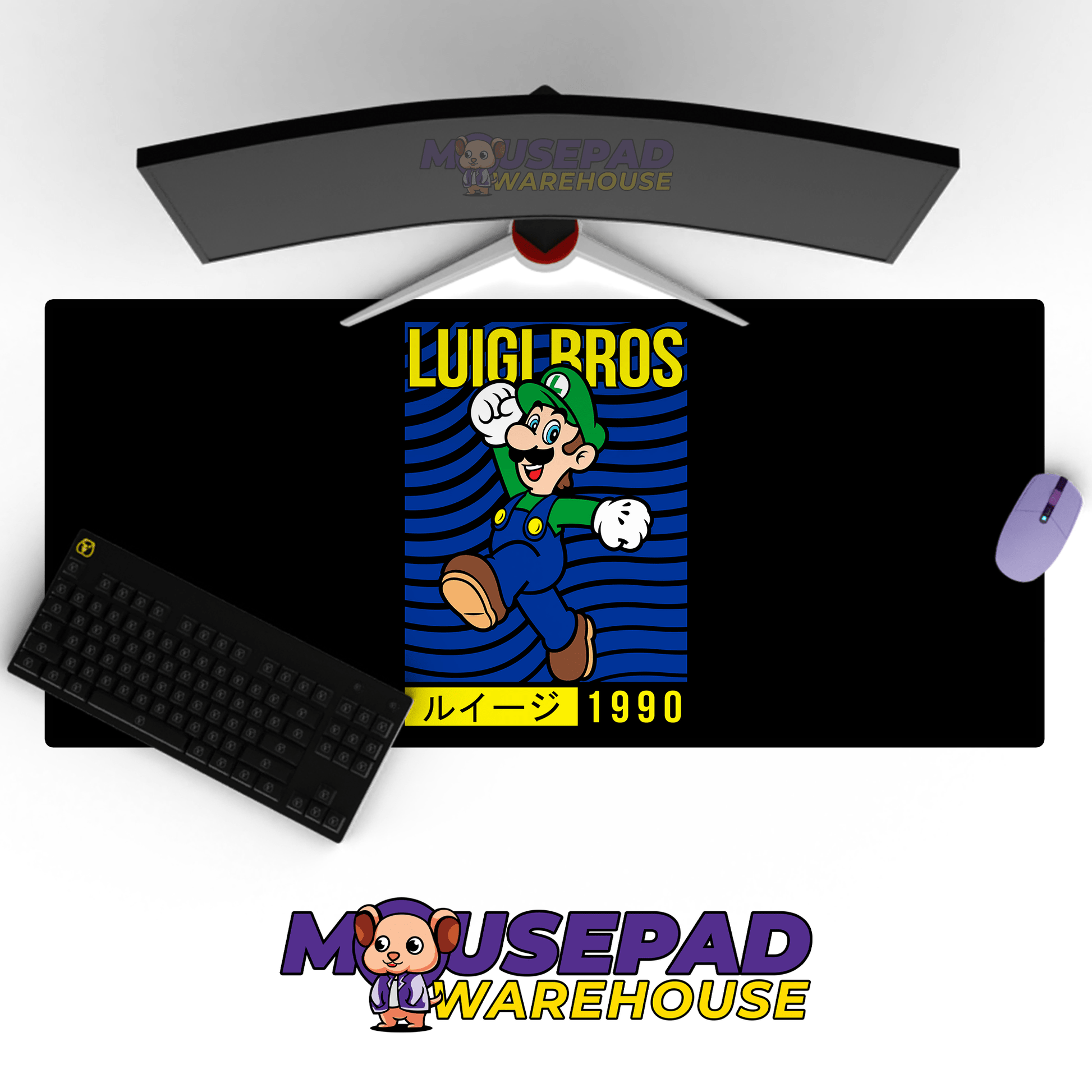 Super Mario Game Mousepad SM1012 - Mousepad Warehouse