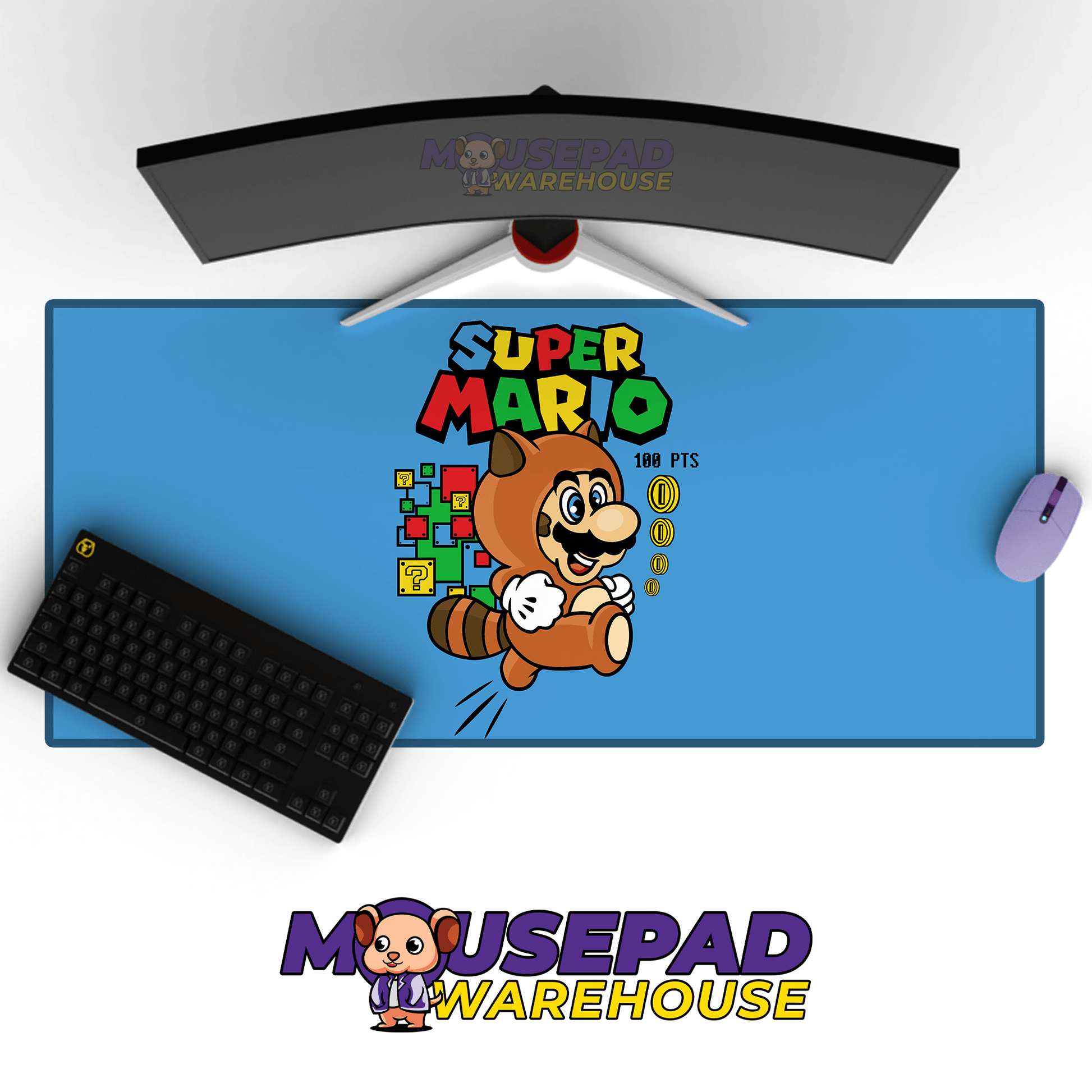 Super Mario Game Mousepad SM1015 - Mousepad Warehouse