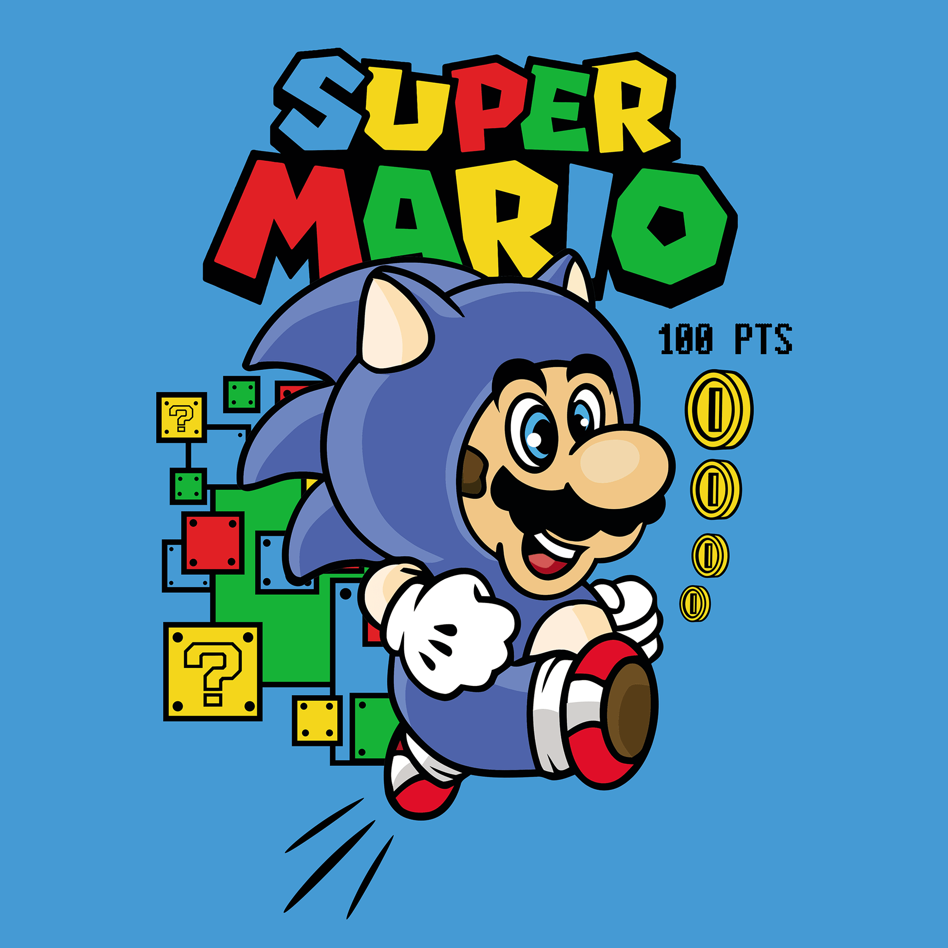 Super Mario Game Mousepad SM1016 - Mousepad Warehouse