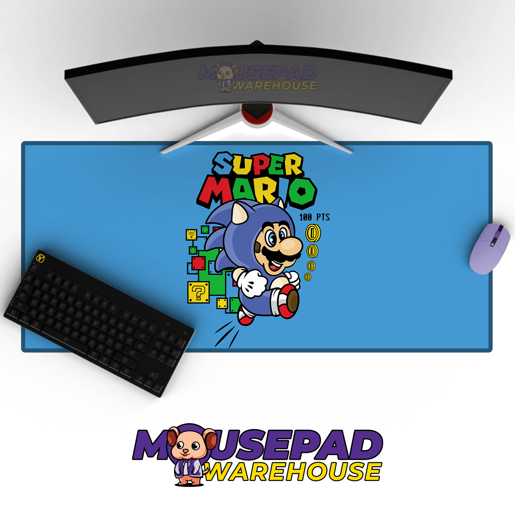 Super Mario Game Mousepad SM1016 - Mousepad Warehouse