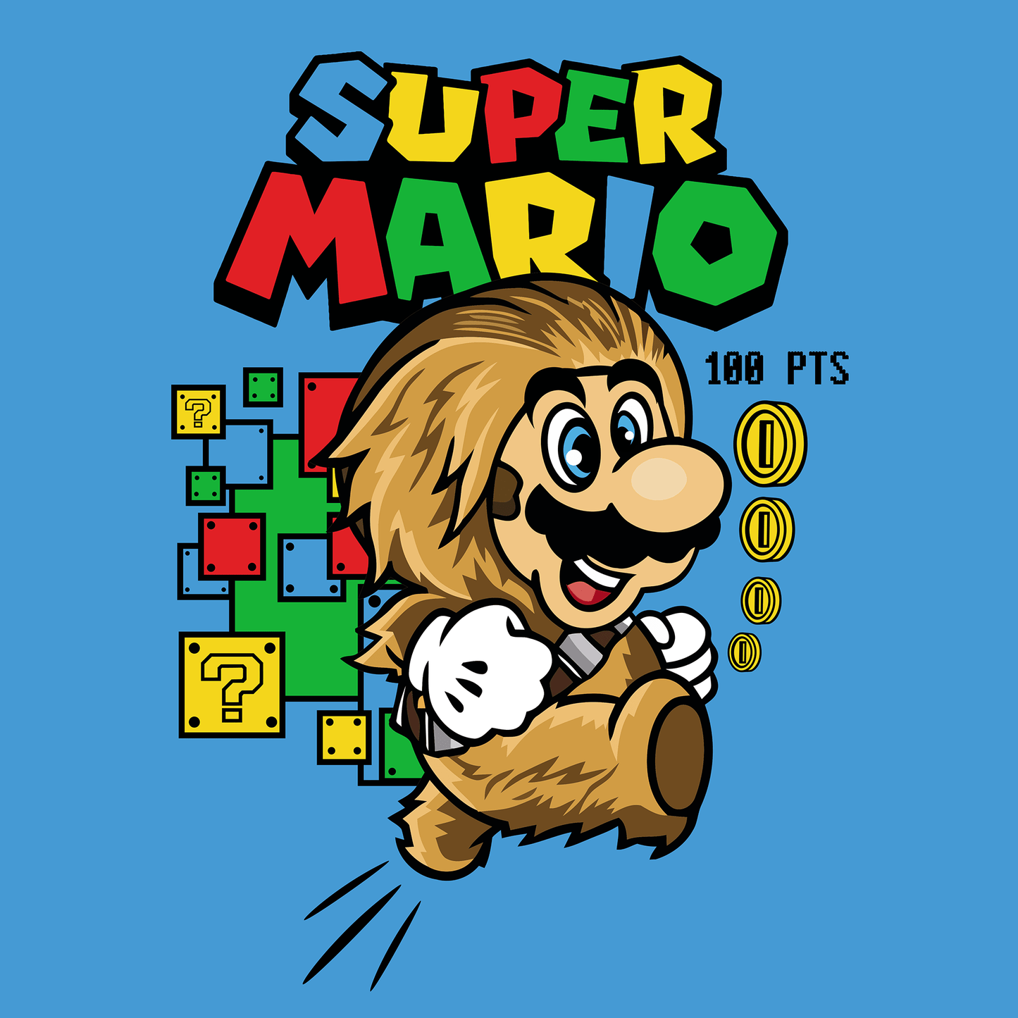 Super Mario Game Mousepad SM1020 - Mousepad Warehouse