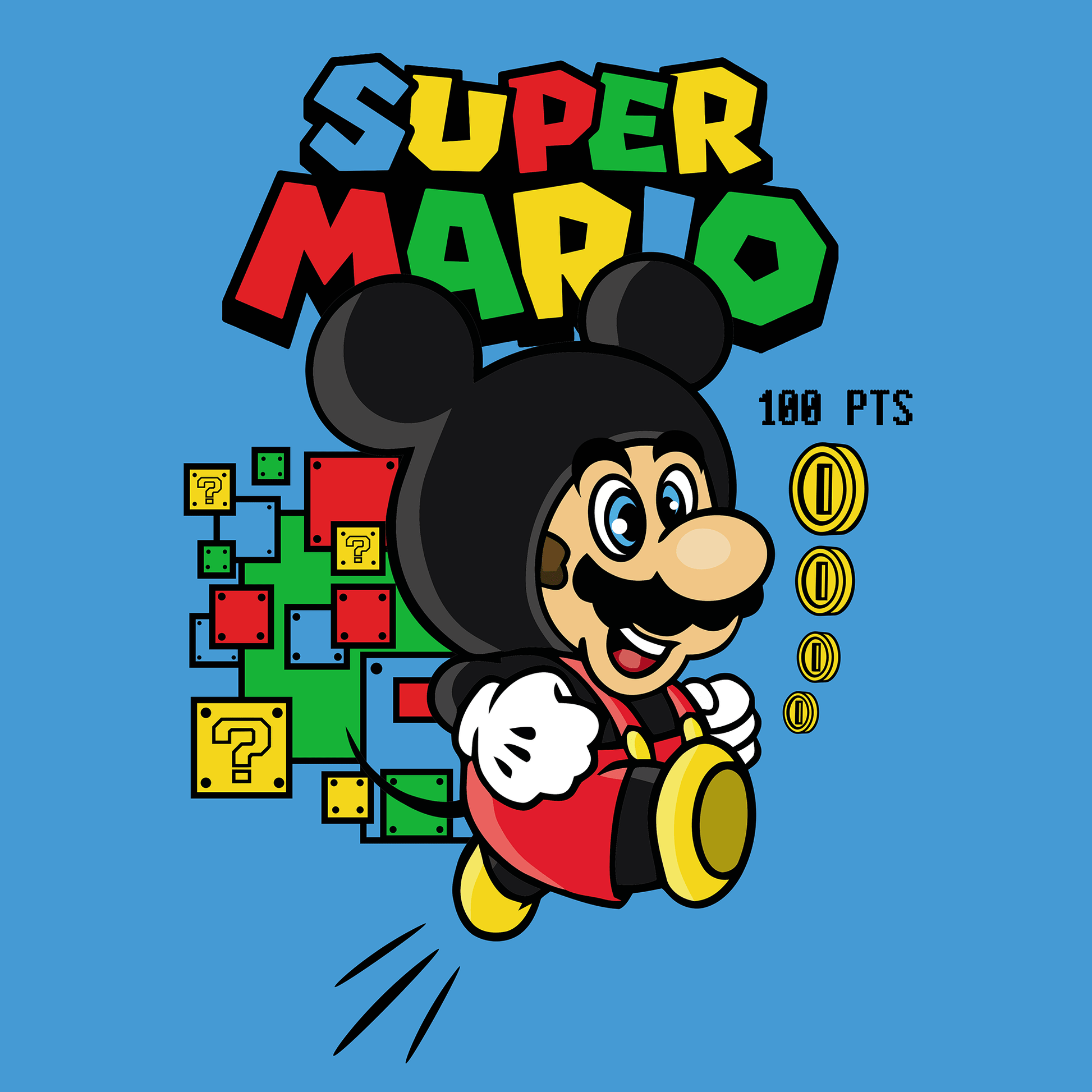 Super Mario Game Mousepad SM1021 - Mousepad Warehouse