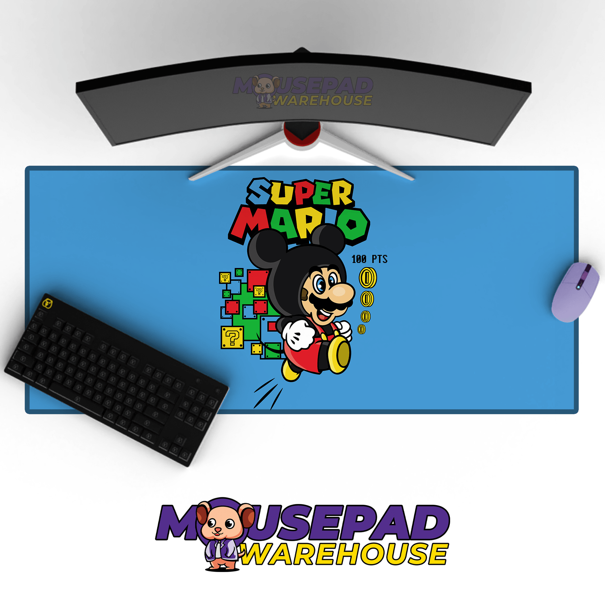 Super Mario Game Mousepad SM1021 - Mousepad Warehouse