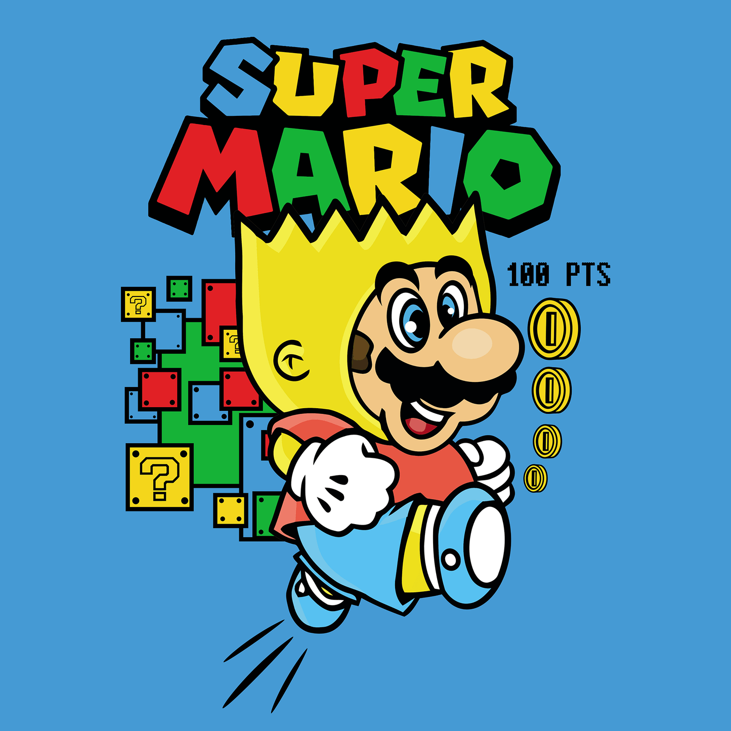 Super Mario Game Mousepad SM1023 - Mousepad Warehouse