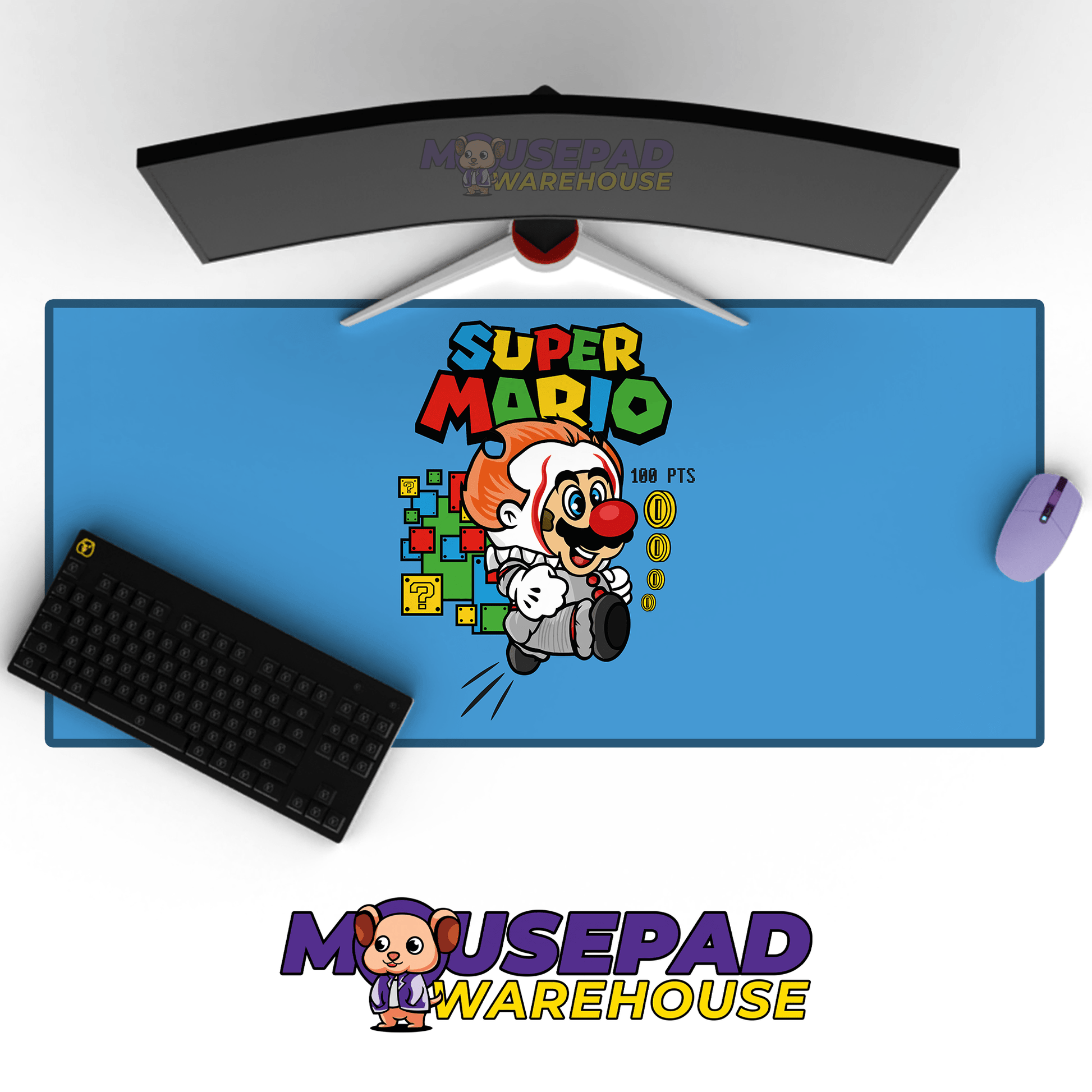 Super Mario Game Mousepad SM1025 - Mousepad Warehouse