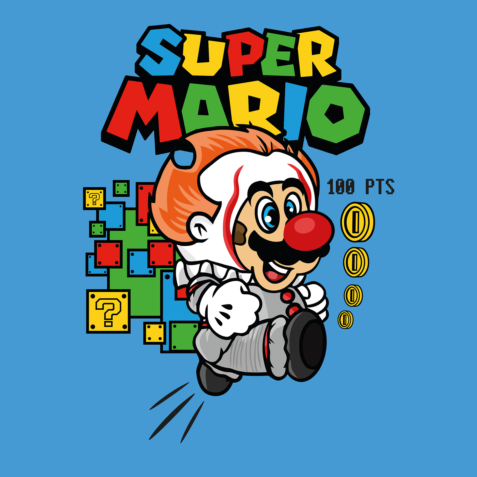 Super Mario Game Mousepad SM1025 - Mousepad Warehouse