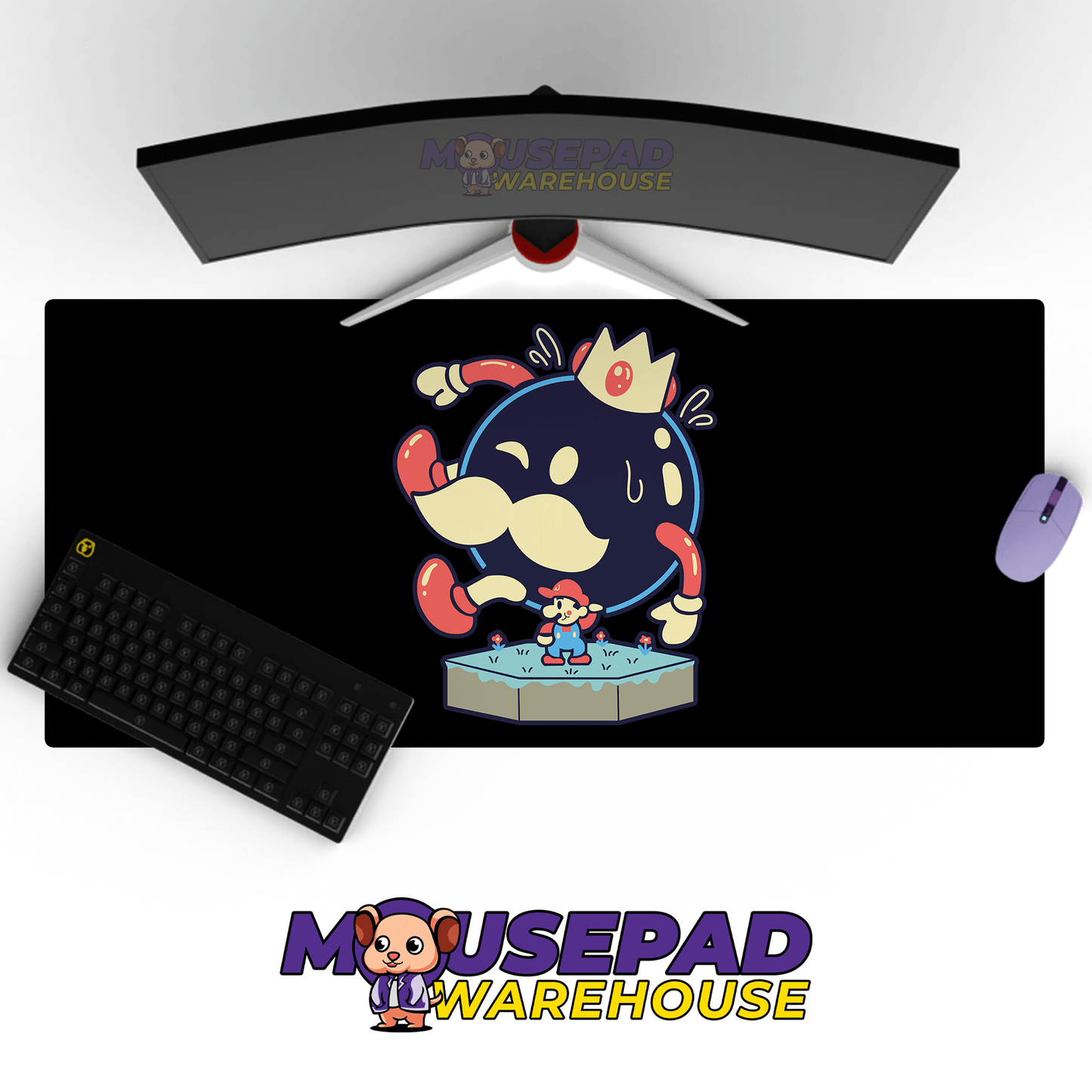 Super Mario Game Mousepad SM1027 - Mousepad Warehouse