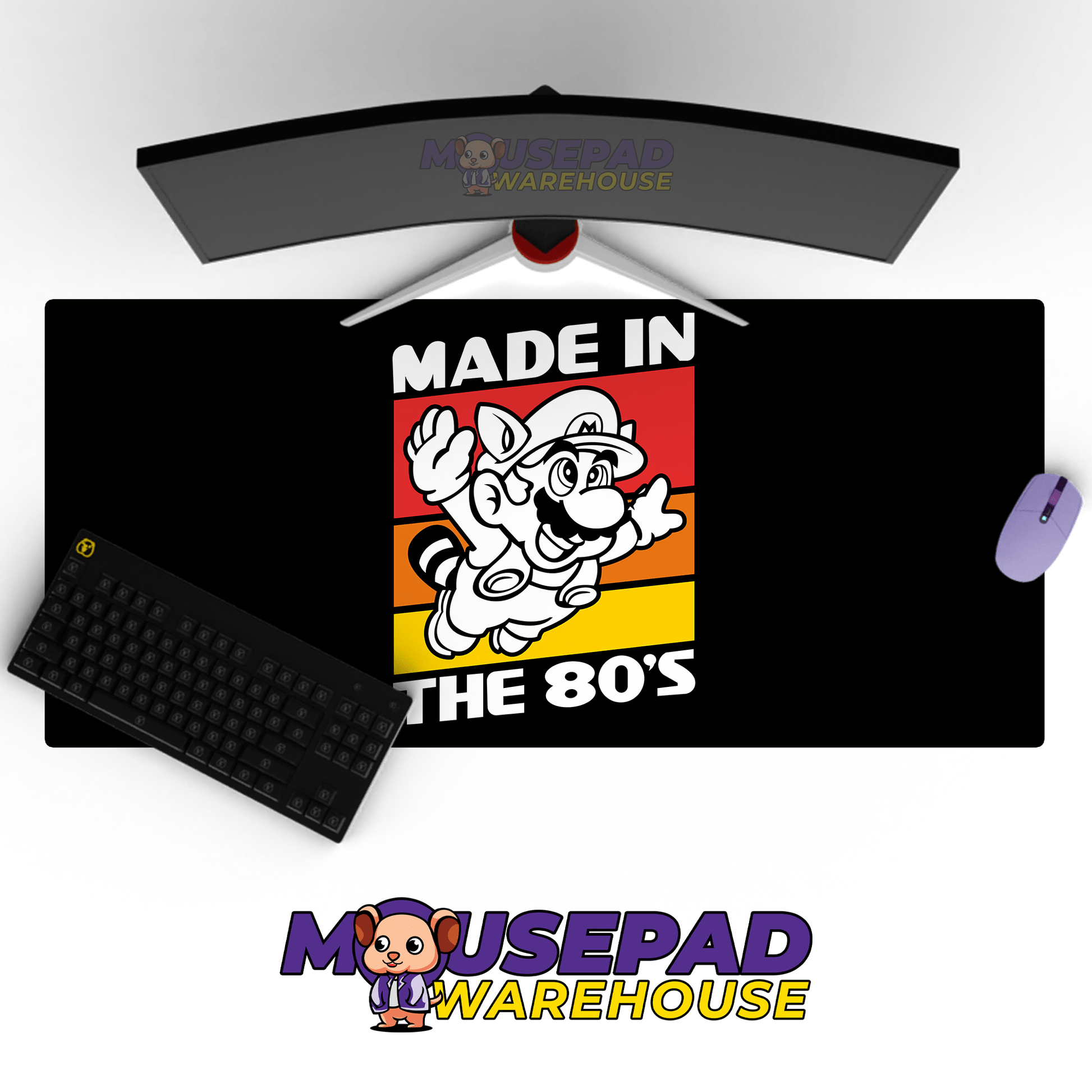 Super Mario Game Mousepad SM1030 - Mousepad Warehouse