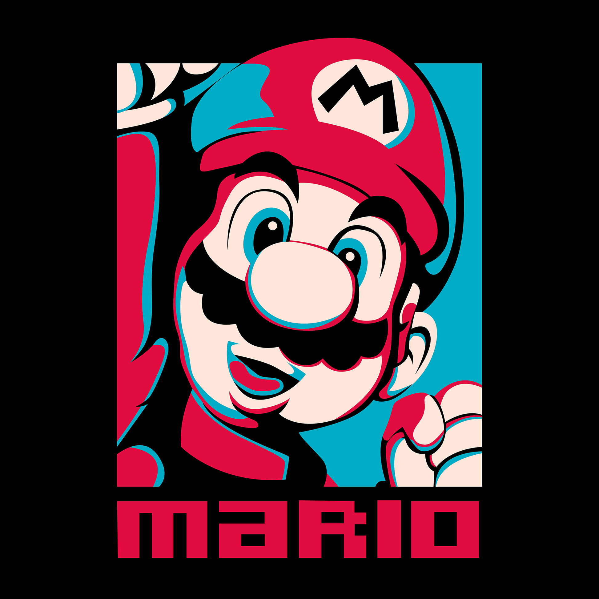 Super Mario Game Mousepad SM1032 - Mousepad Warehouse