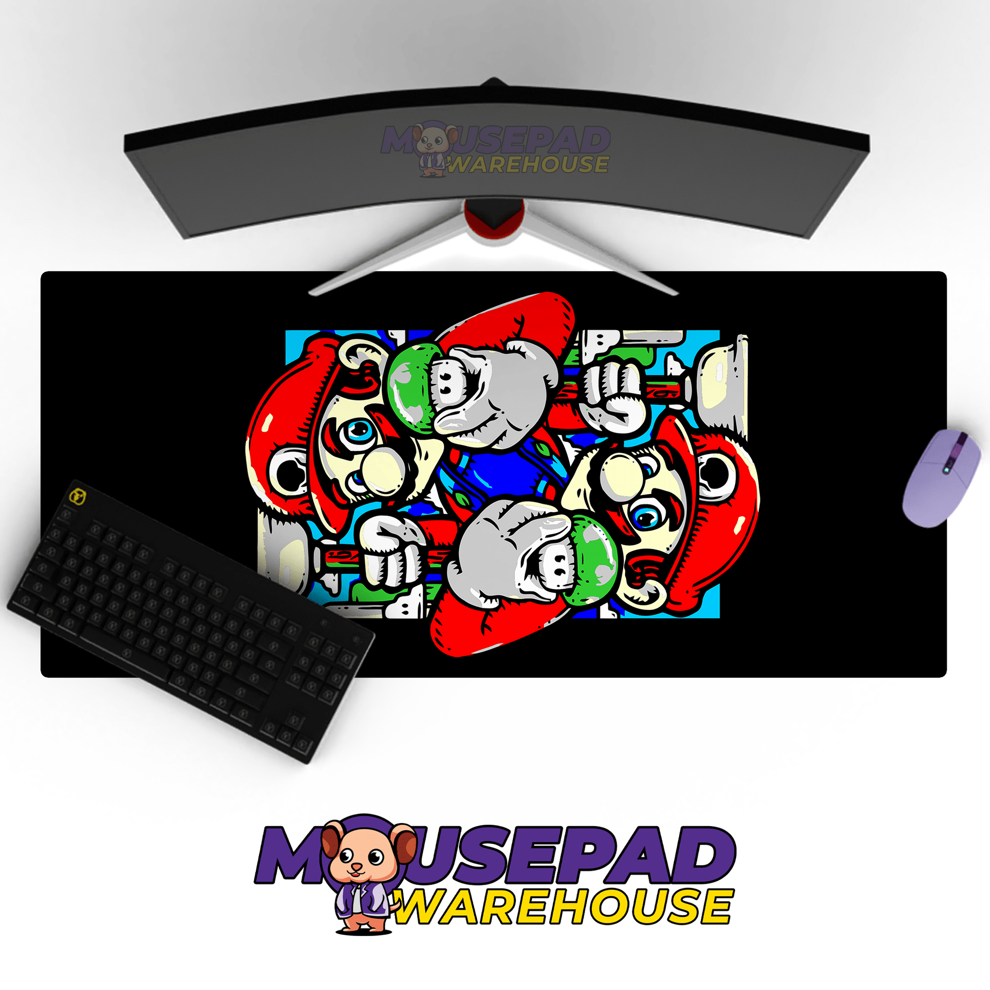 Super Mario Game Mousepad SM1035 - 2 - Mousepad Warehouse
