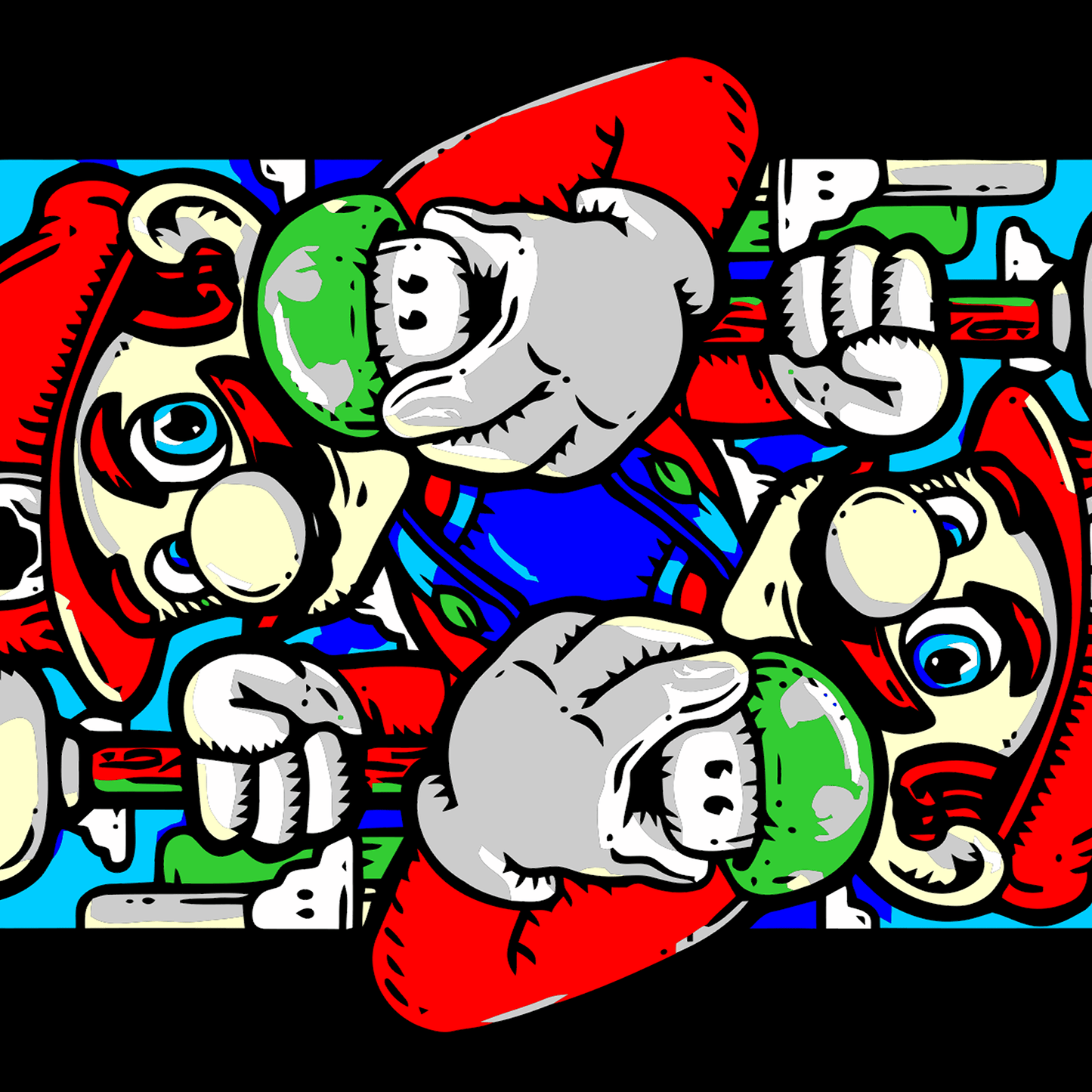 Super Mario Game Mousepad SM1035 - 2 - Mousepad Warehouse