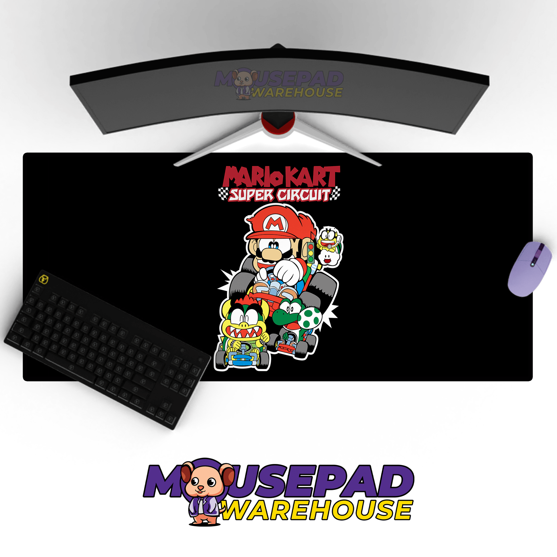 Super Mario Game Mousepad SM1041 - Mousepad Warehouse