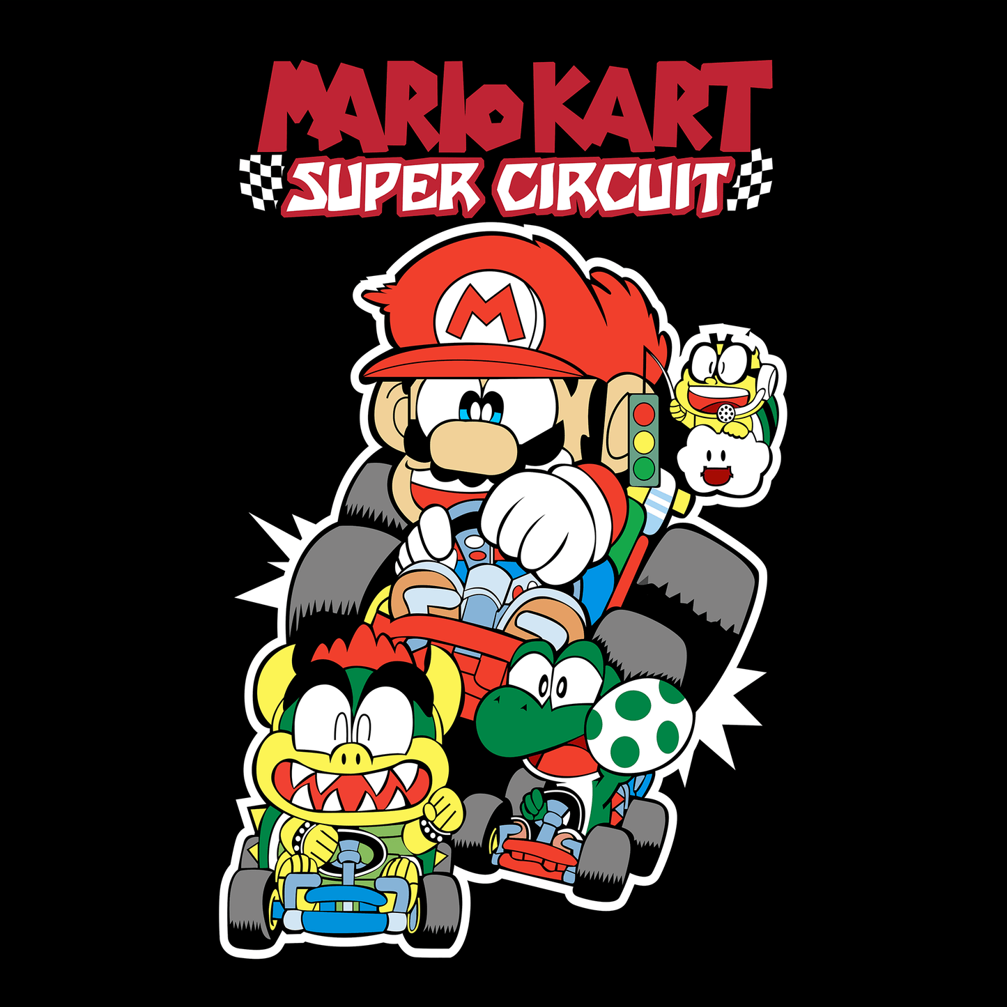 Super Mario Game Mousepad SM1041 - Mousepad Warehouse