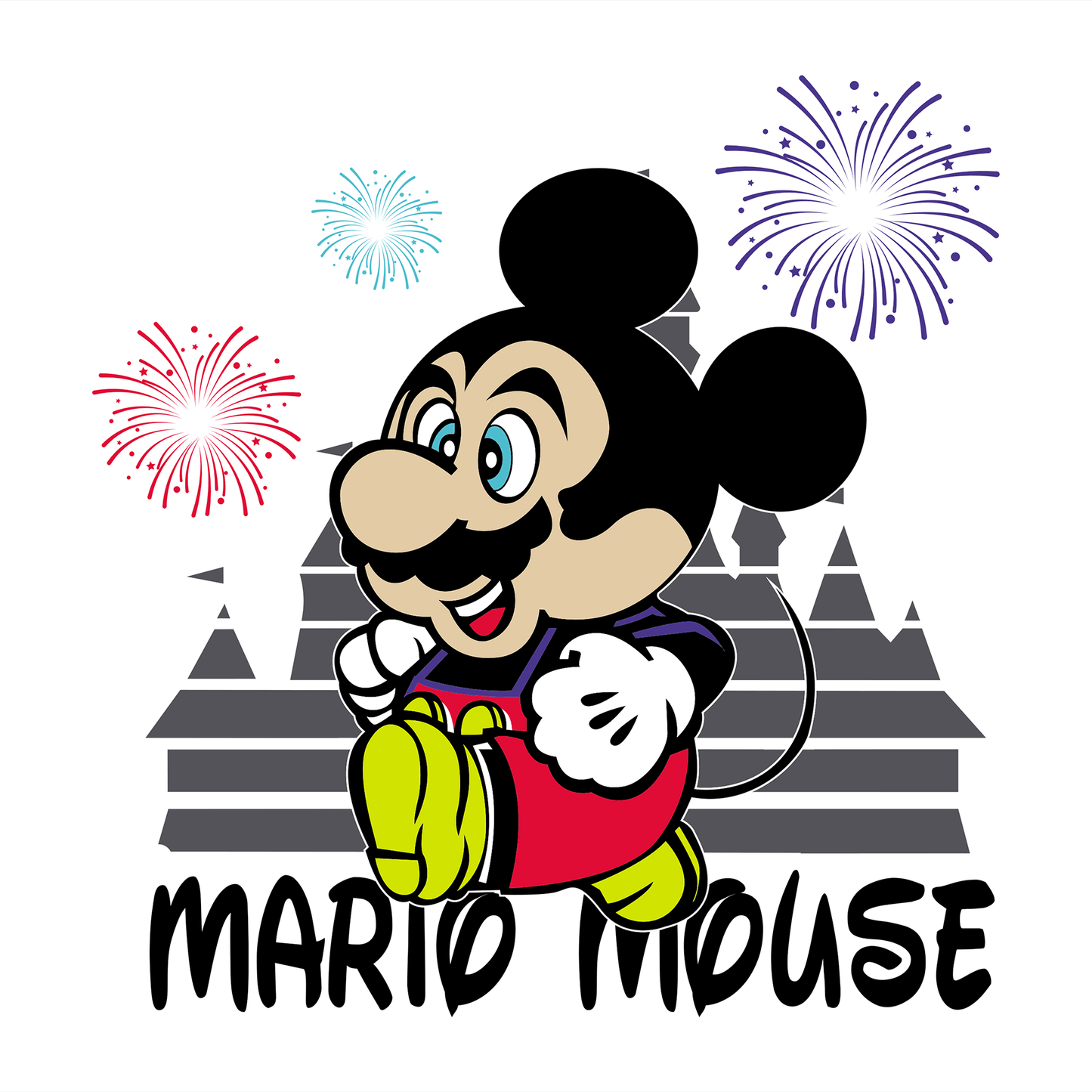 Super Mario Game Mousepad SM1044 - Mousepad Warehouse