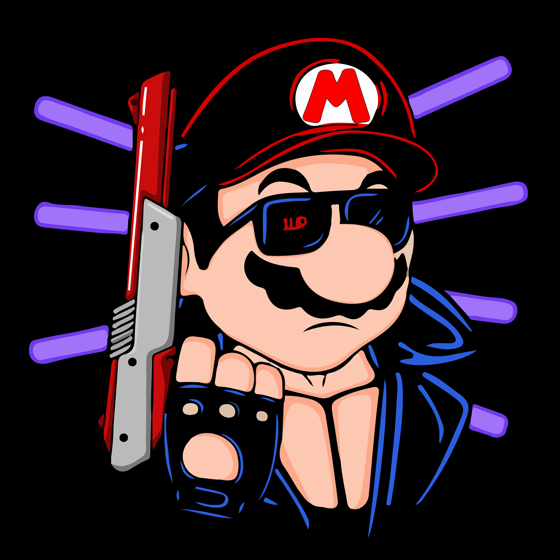 Super Mario Game Mousepad SM1049 - Mousepad Warehouse