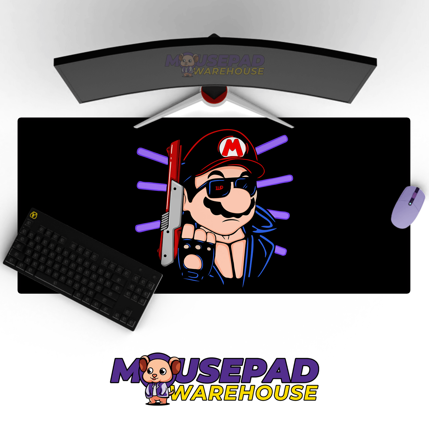 Super Mario Game Mousepad SM1049 - Mousepad Warehouse