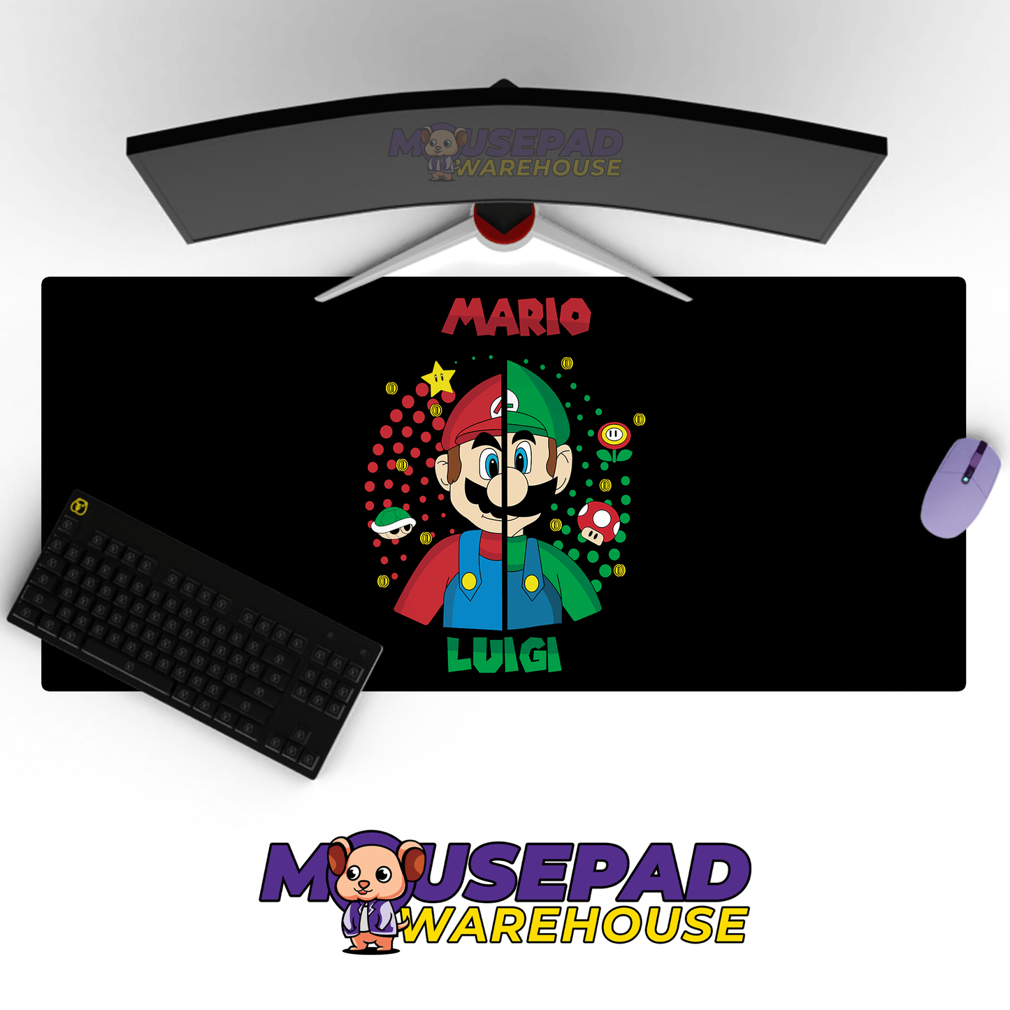 Super Mario Game Mousepad SM1054 - Mousepad Warehouse