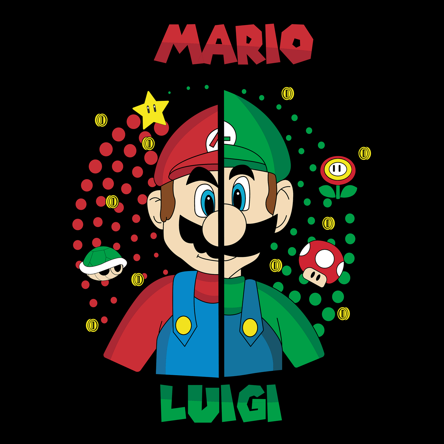 Super Mario Game Mousepad SM1054 - Mousepad Warehouse