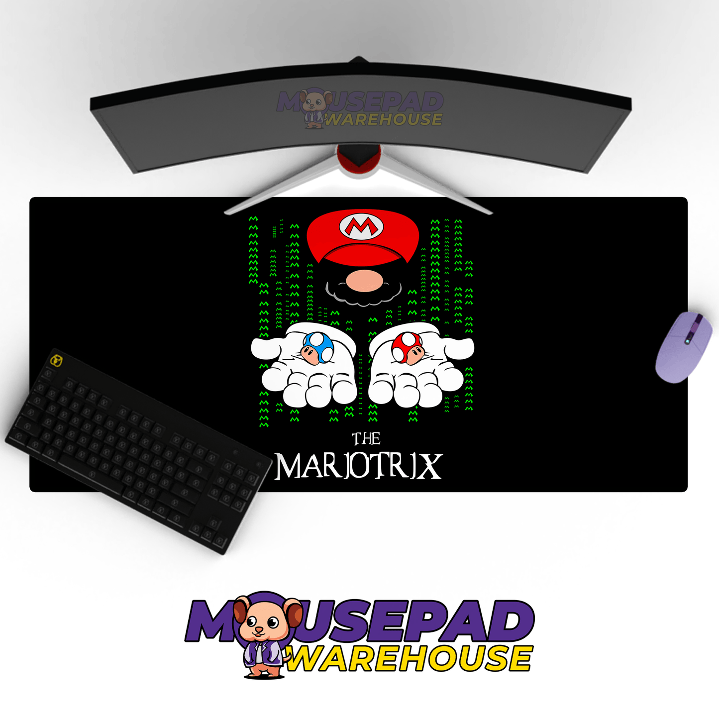 Super Mario Game Mousepad SM1056 - Mousepad Warehouse