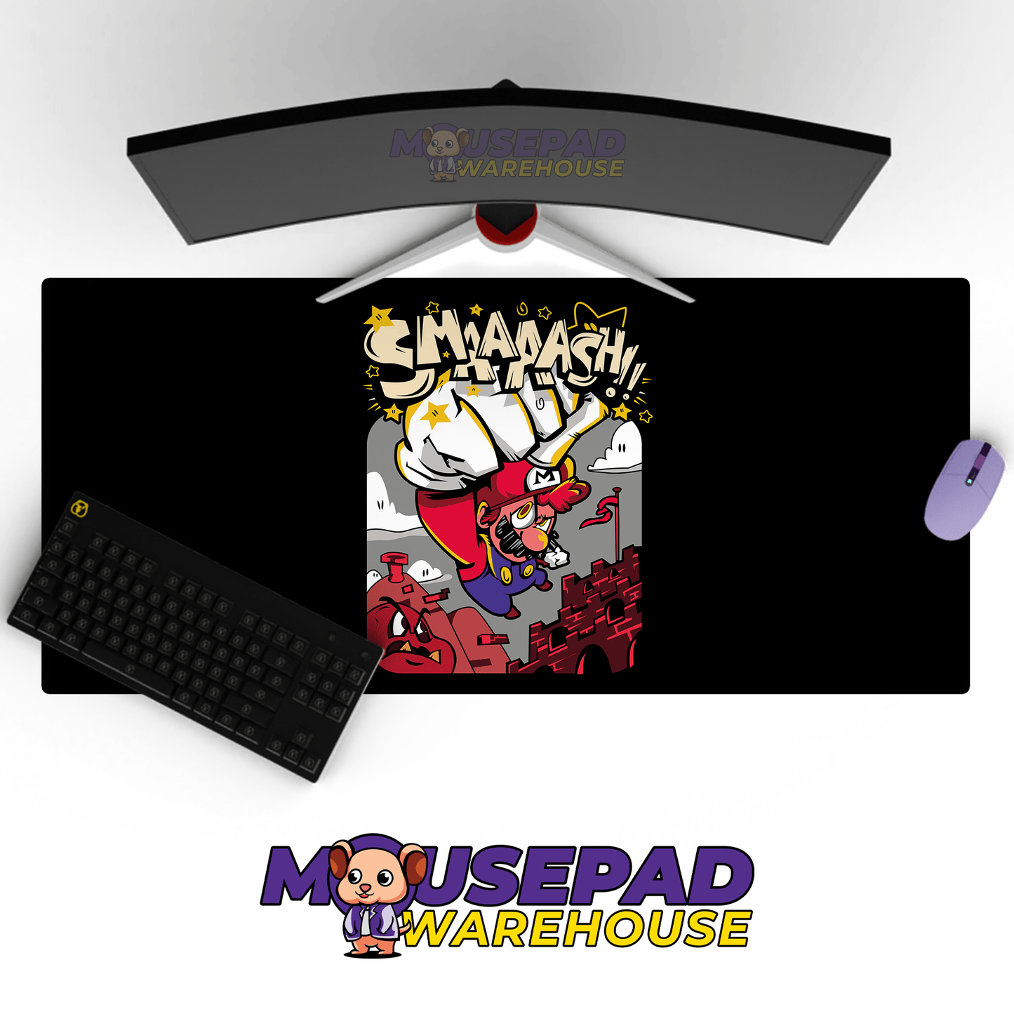 Super Mario Game Mousepad SM1059 - Mousepad Warehouse