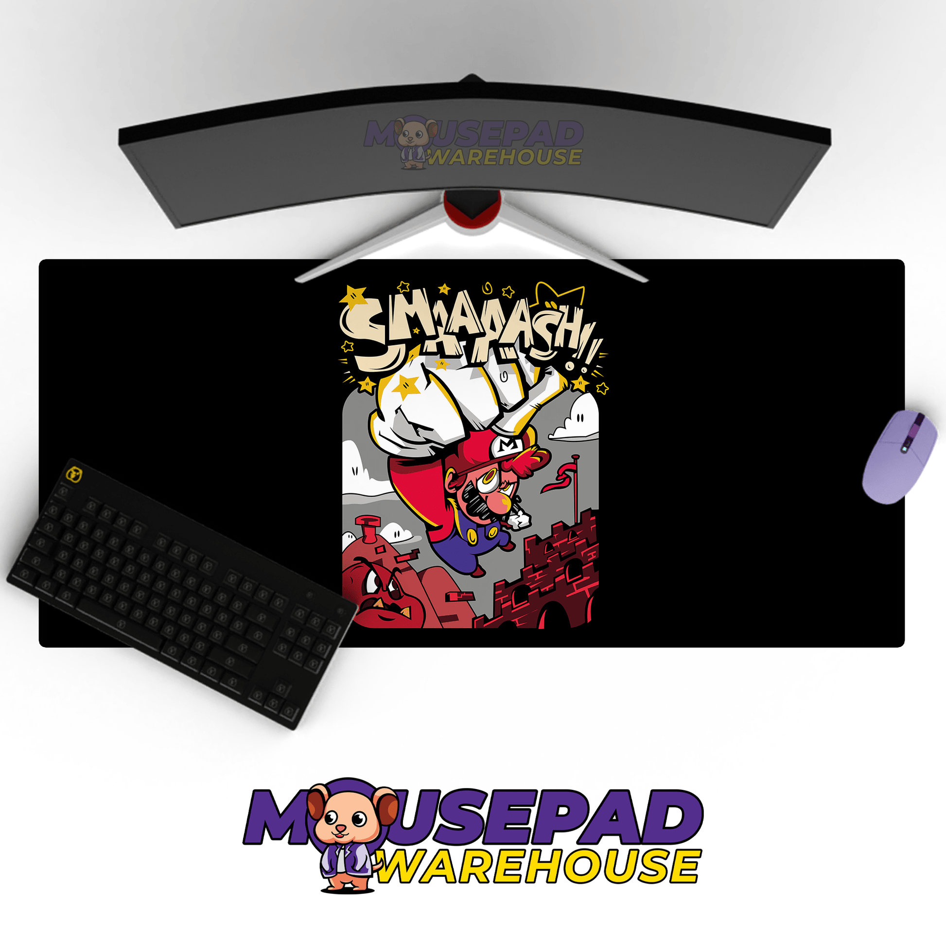 Super Mario Game Mousepad SM1059 - Mousepad Warehouse