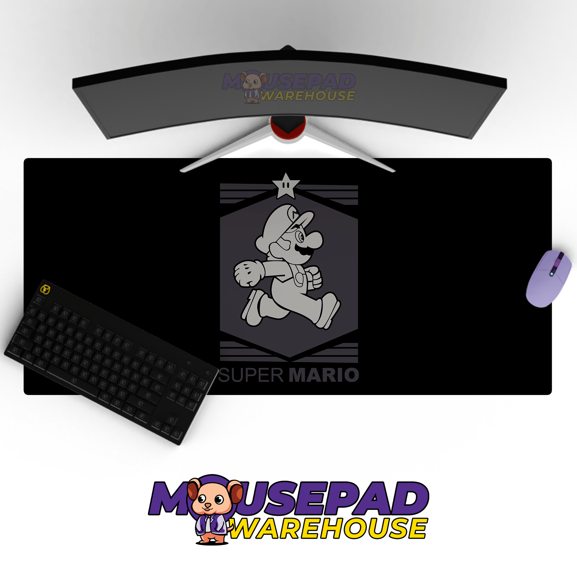 Super Mario Game Mousepad SM1064 - Mousepad Warehouse