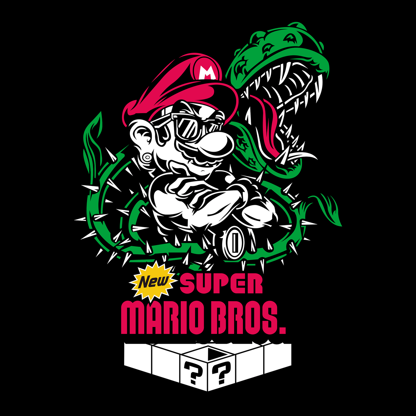 Super Mario Game Mousepad SM1065 - Mousepad Warehouse