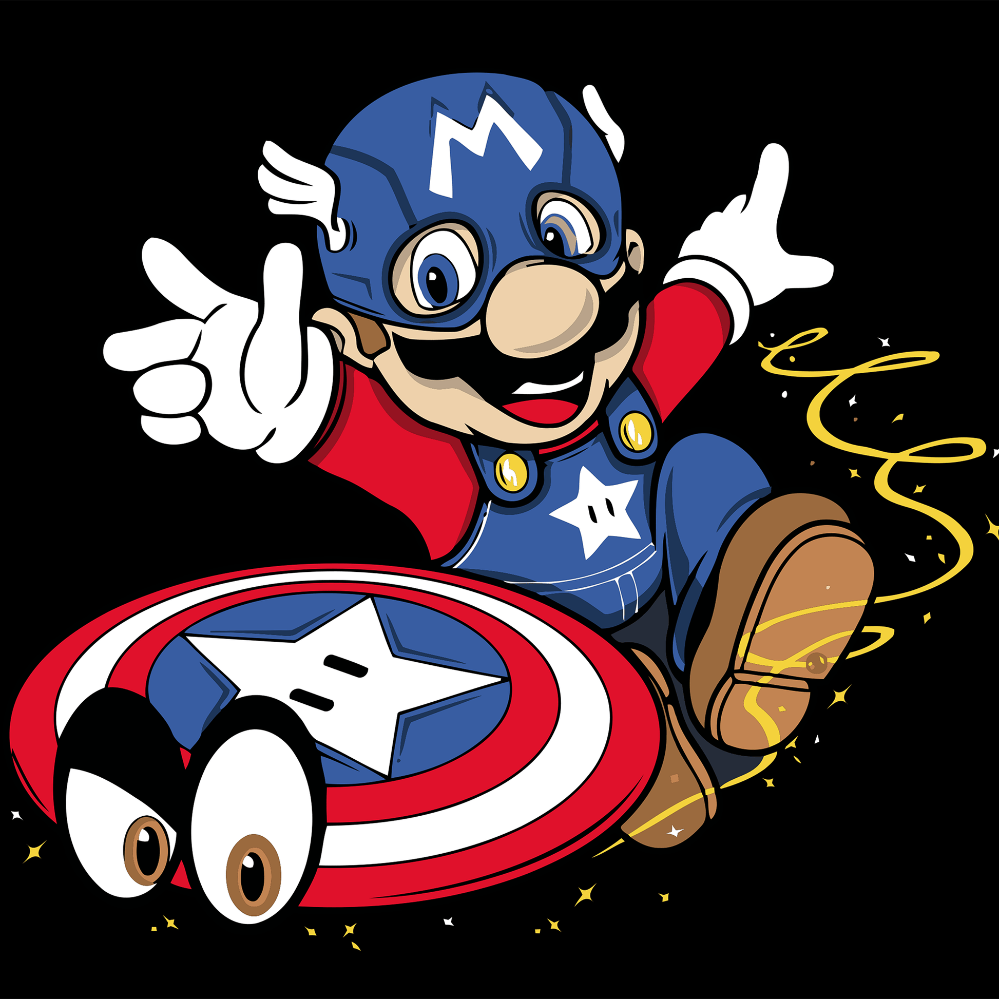 Super Mario Game Mousepad SM1071 - Mousepad Warehouse