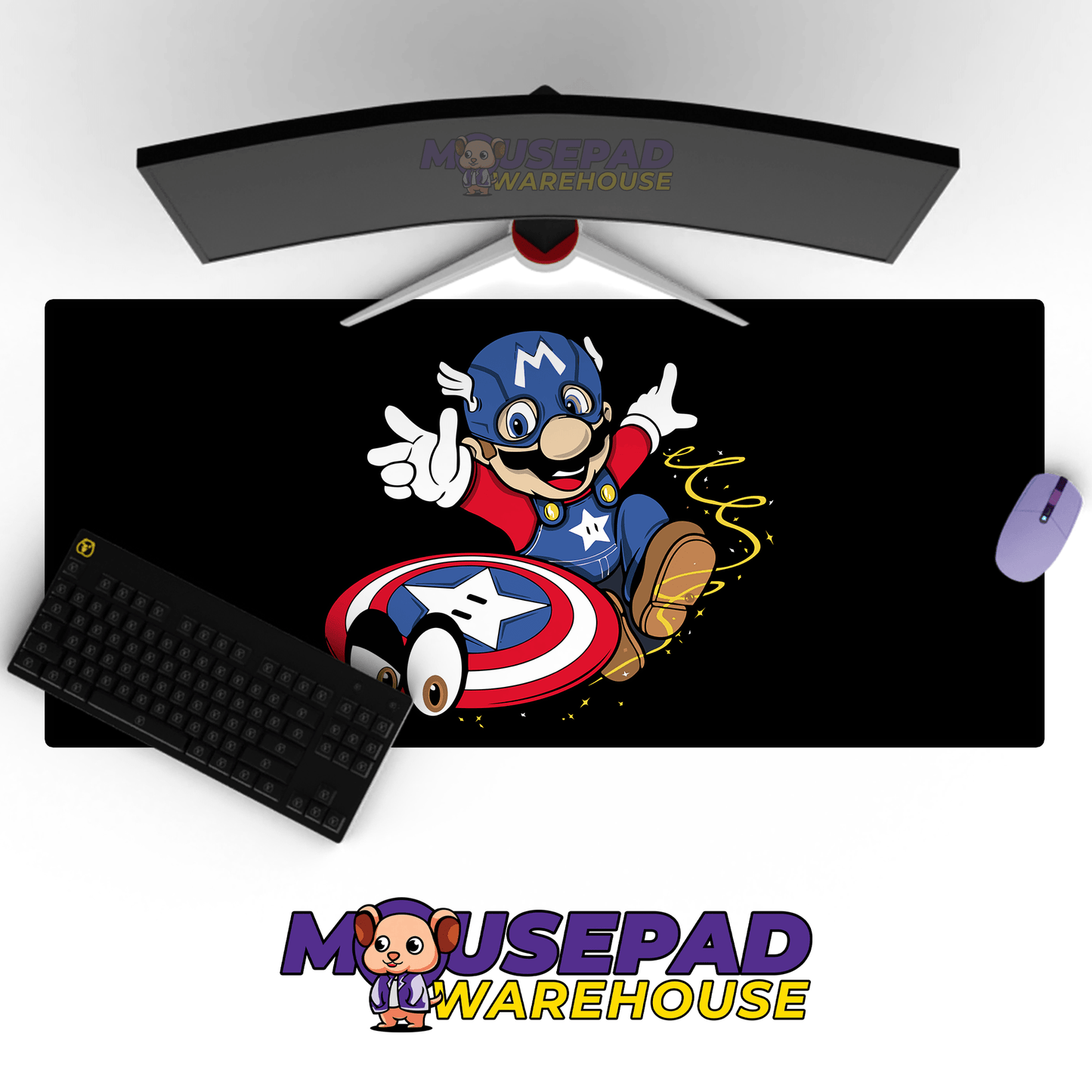 Super Mario Game Mousepad SM1071 - Mousepad Warehouse