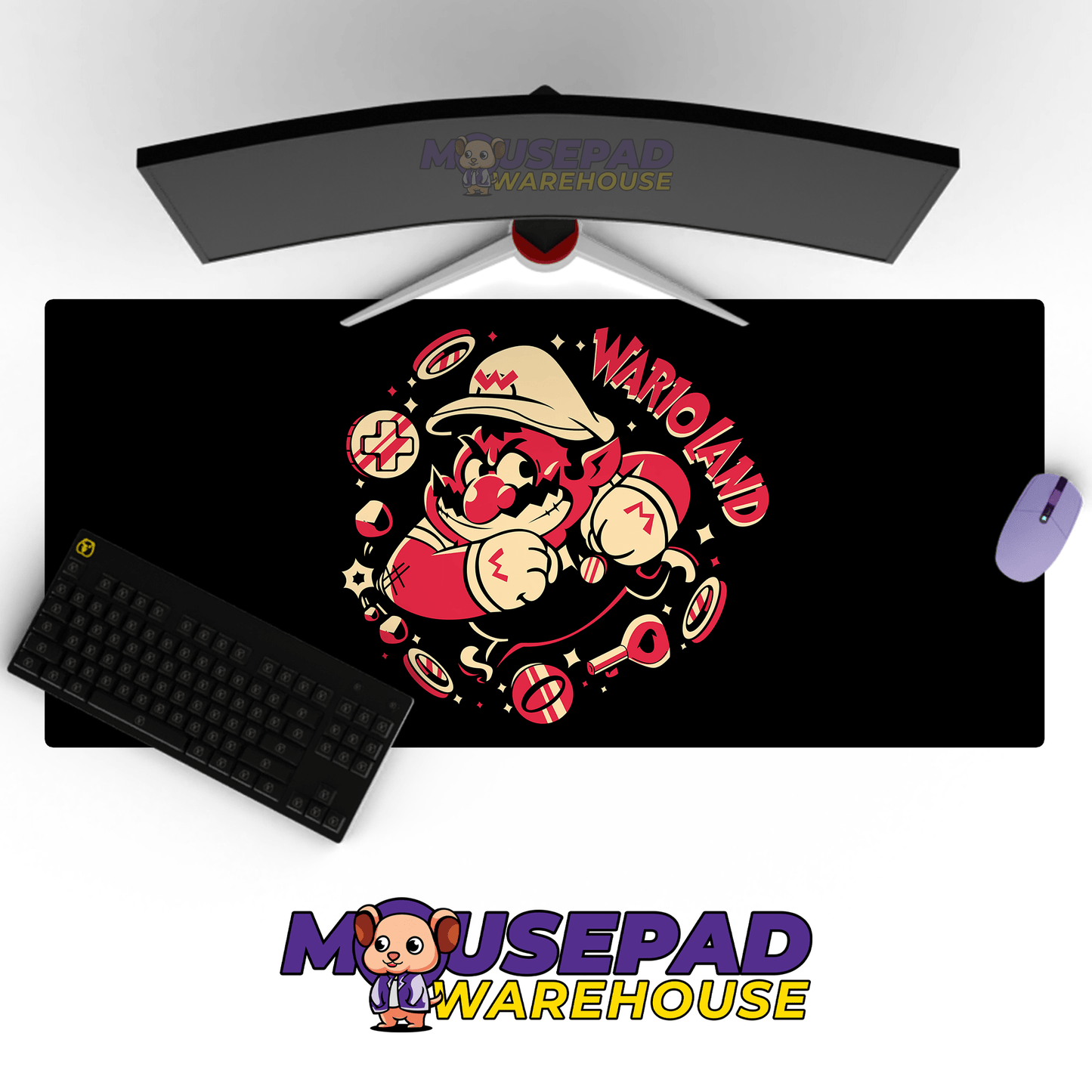 Super Mario Game Mousepad SM1073 - Mousepad Warehouse