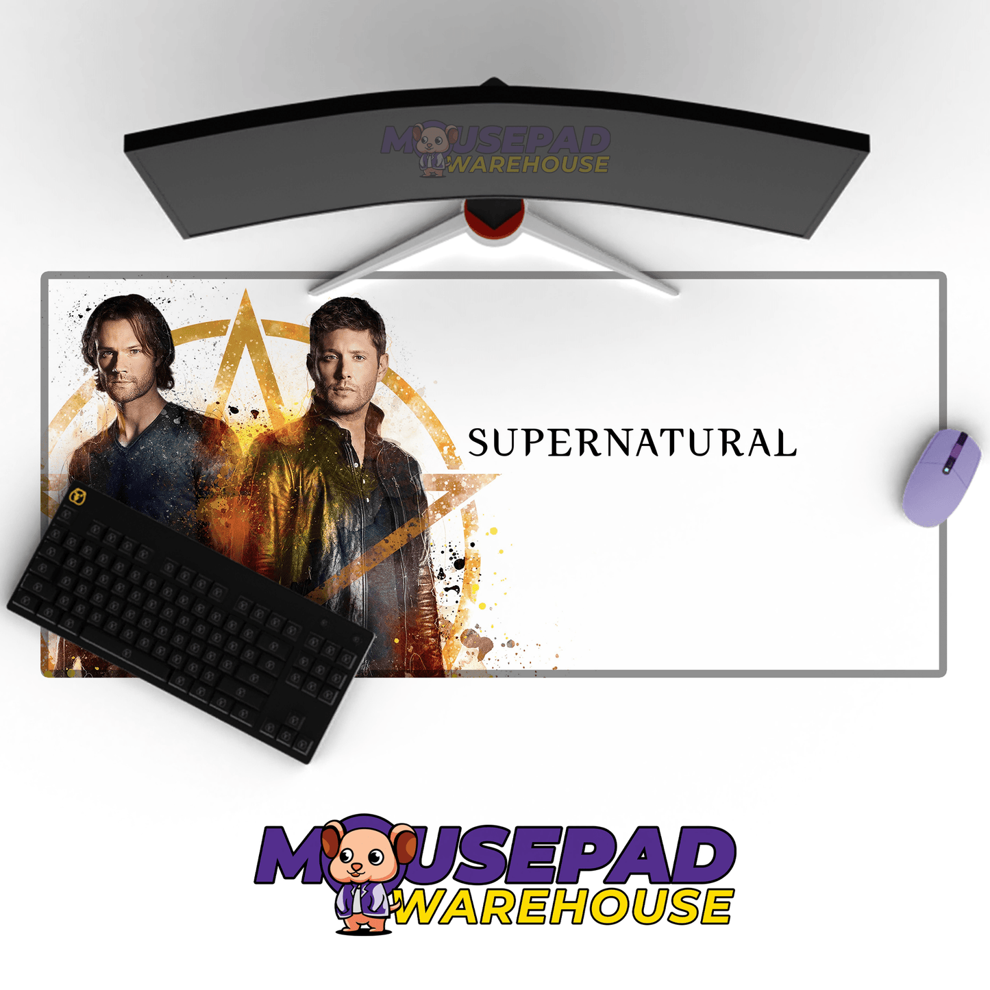 Supernatural TV Show Mousepad 1119241 - Mousepad Warehouse