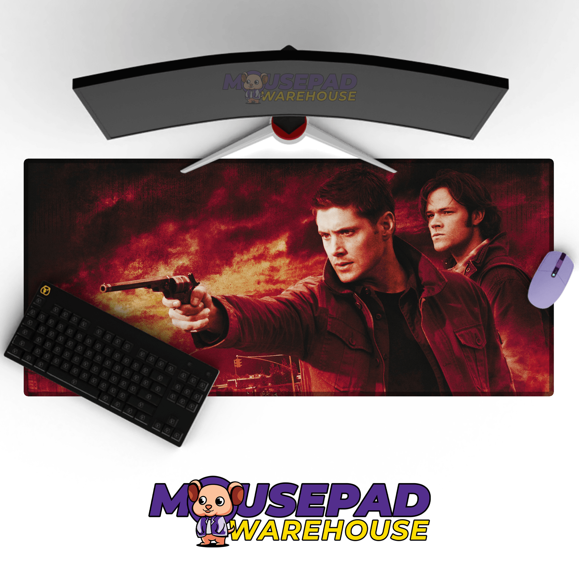 Supernatural TV Show Mousepad 1135463 - Mousepad Warehouse