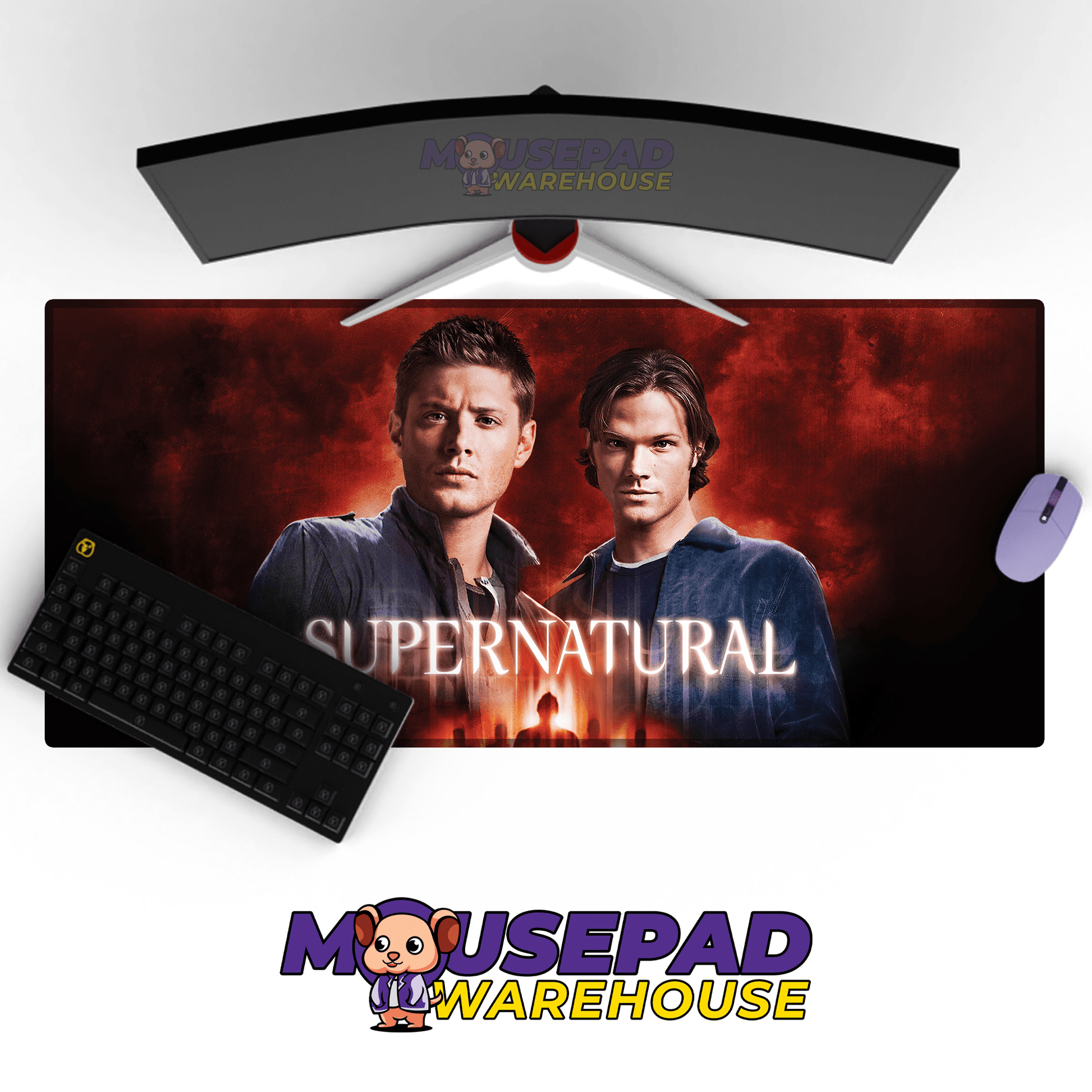 Supernatural TV Show Mousepad 1323846 - Mousepad Warehouse