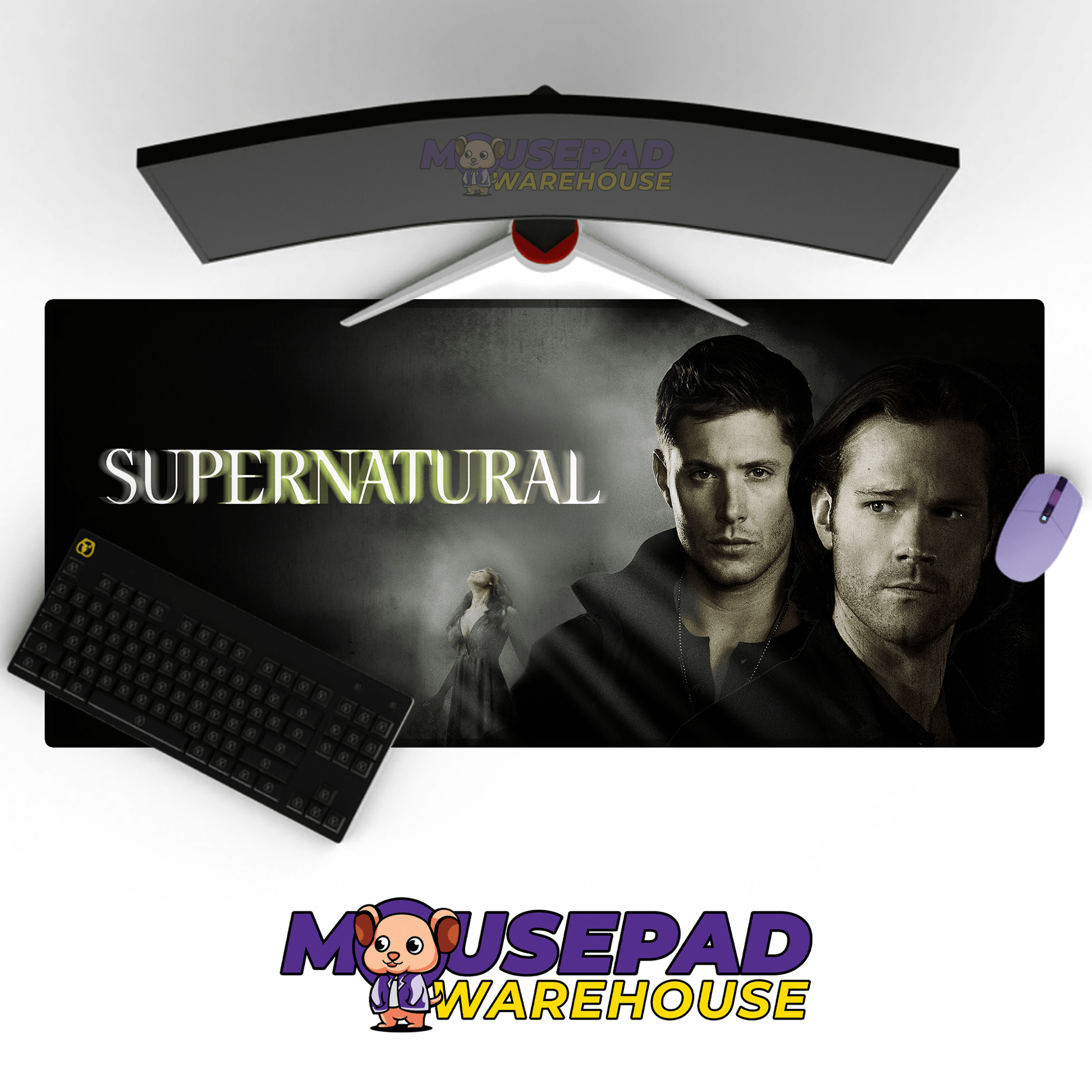 Supernatural TV Show Mousepad 1323848 - Mousepad Warehouse