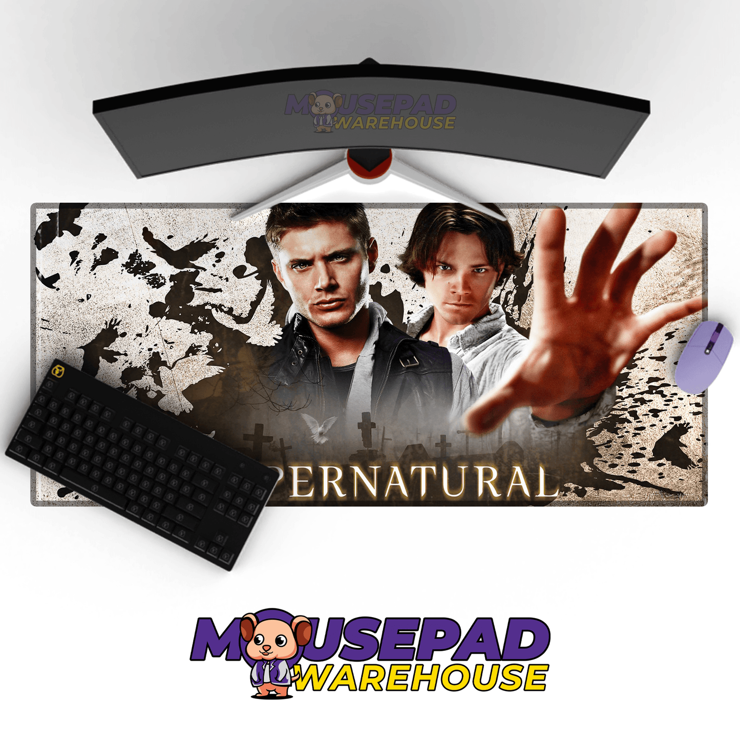 Supernatural TV Show Mousepad 675319 - Mousepad Warehouse