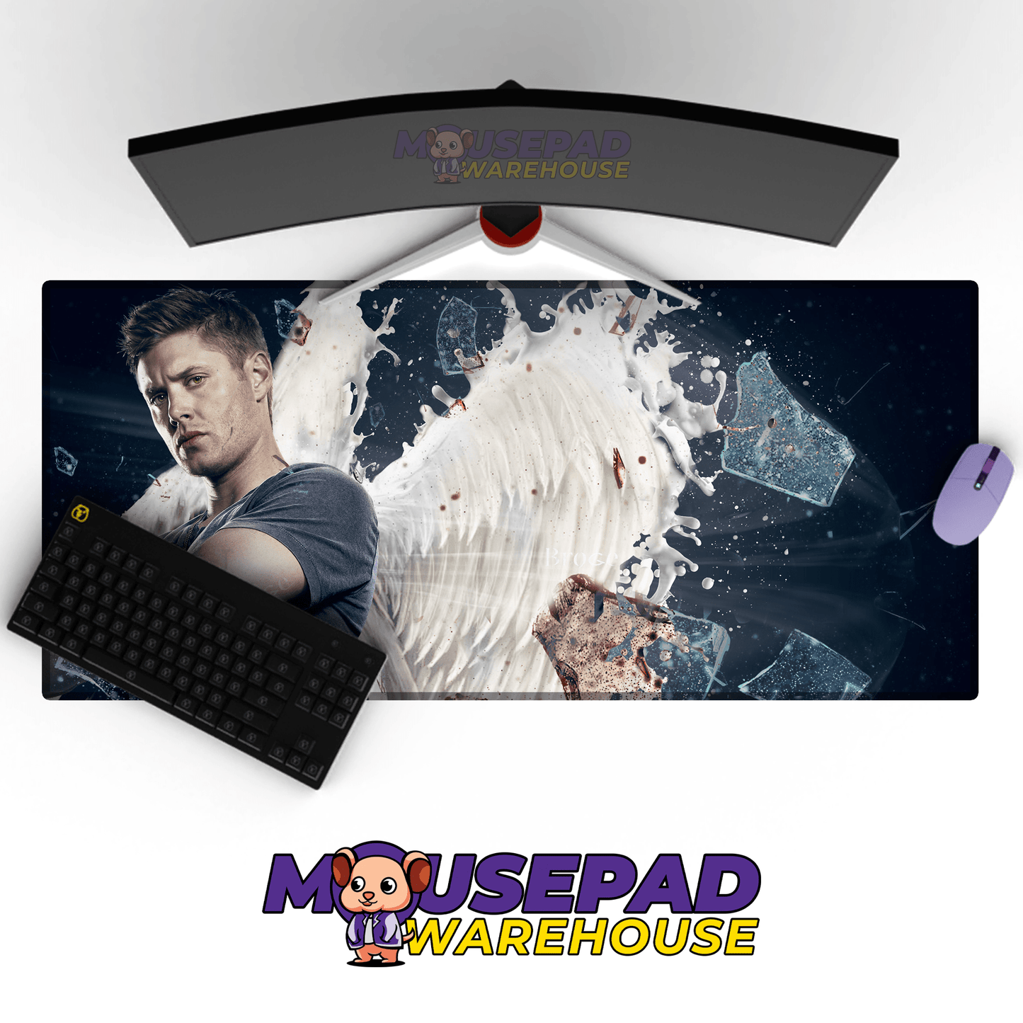 Supernatural TV Show Mousepad 803000 - Mousepad Warehouse