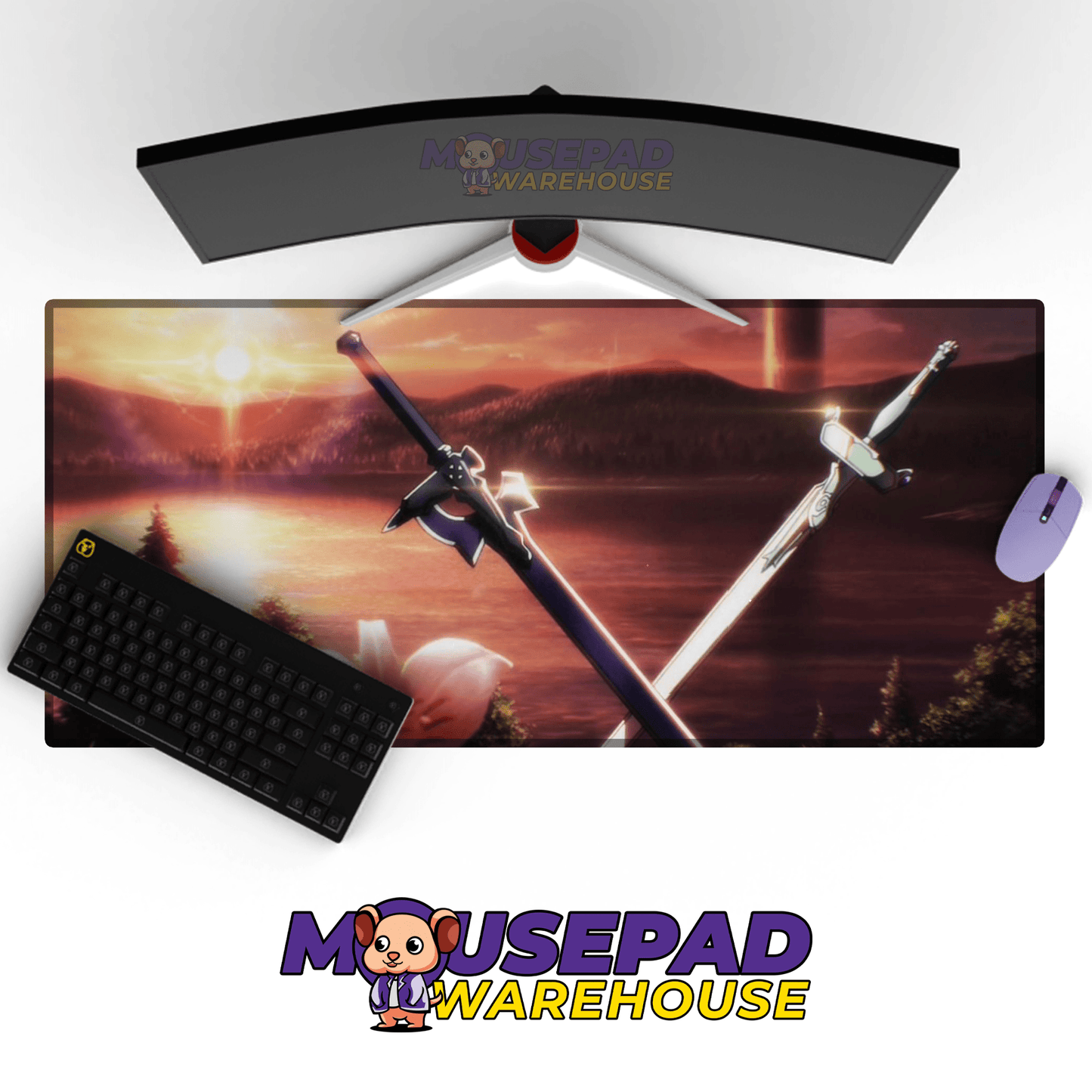 Sword Art Online Anime Mousepad 294344 - Mousepad Warehouse